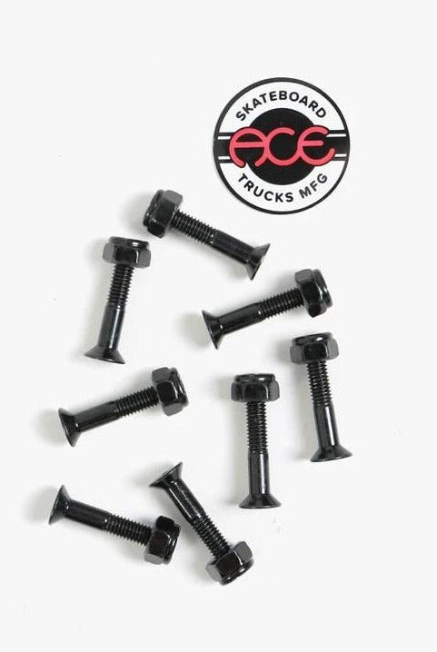 Ace 1 1/4’’ allen skateboard bolts - pack of 8 skateboard truck bolts