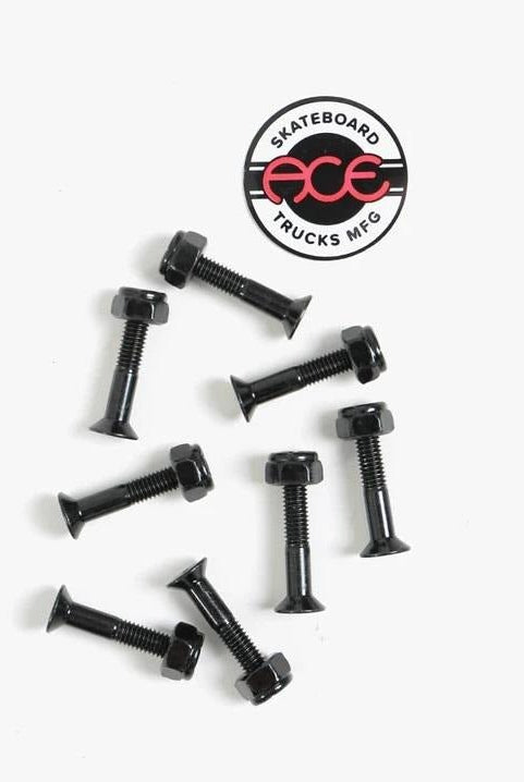 Ace 1/14’’ phillips skateboard bolts - pack of 8 skateboard truck bolts