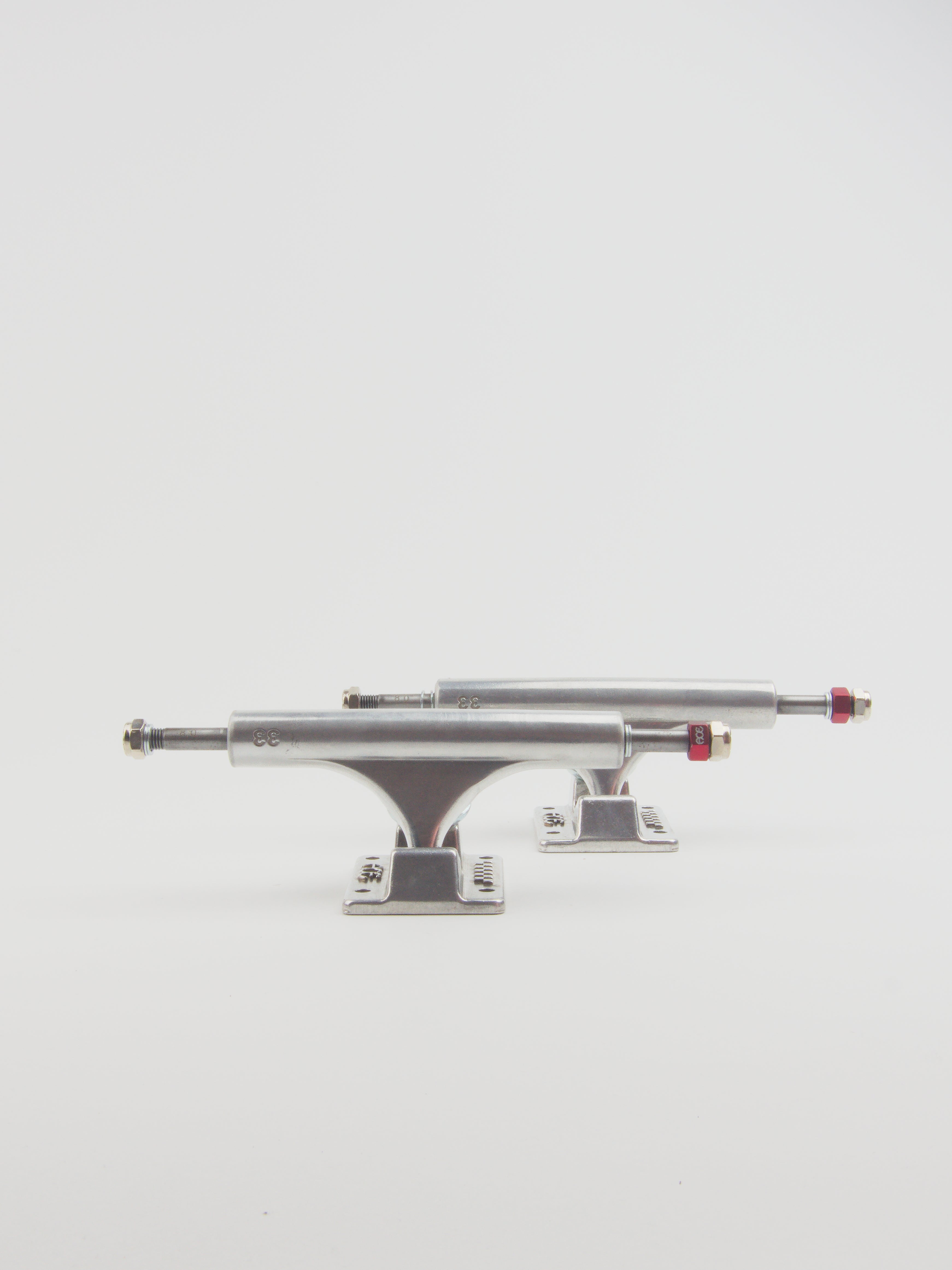 Ace 33 af1 hollow skateboard trucks - raw finish - 7.75