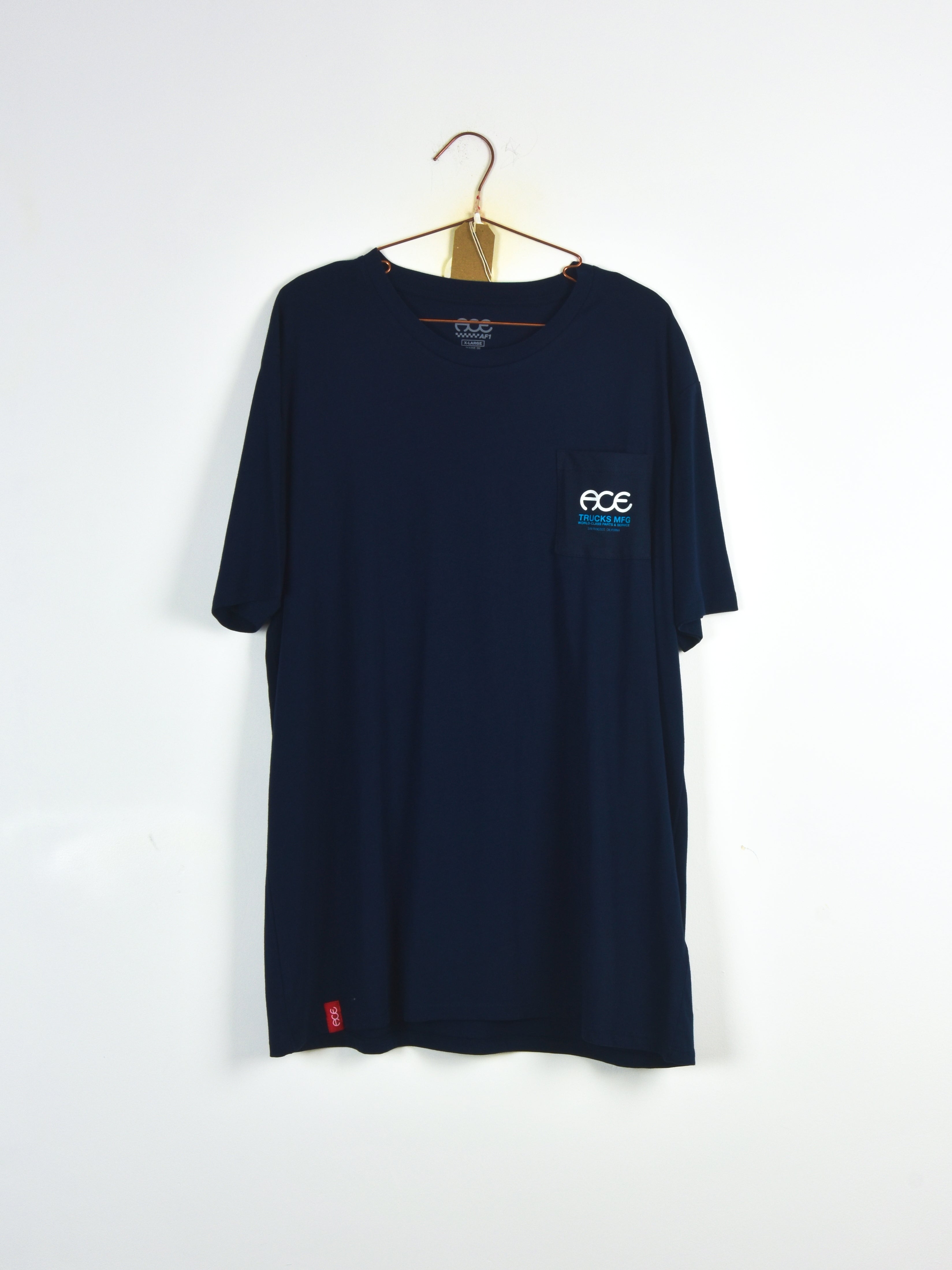 Ace class tee shirt navy navy blue t shirt