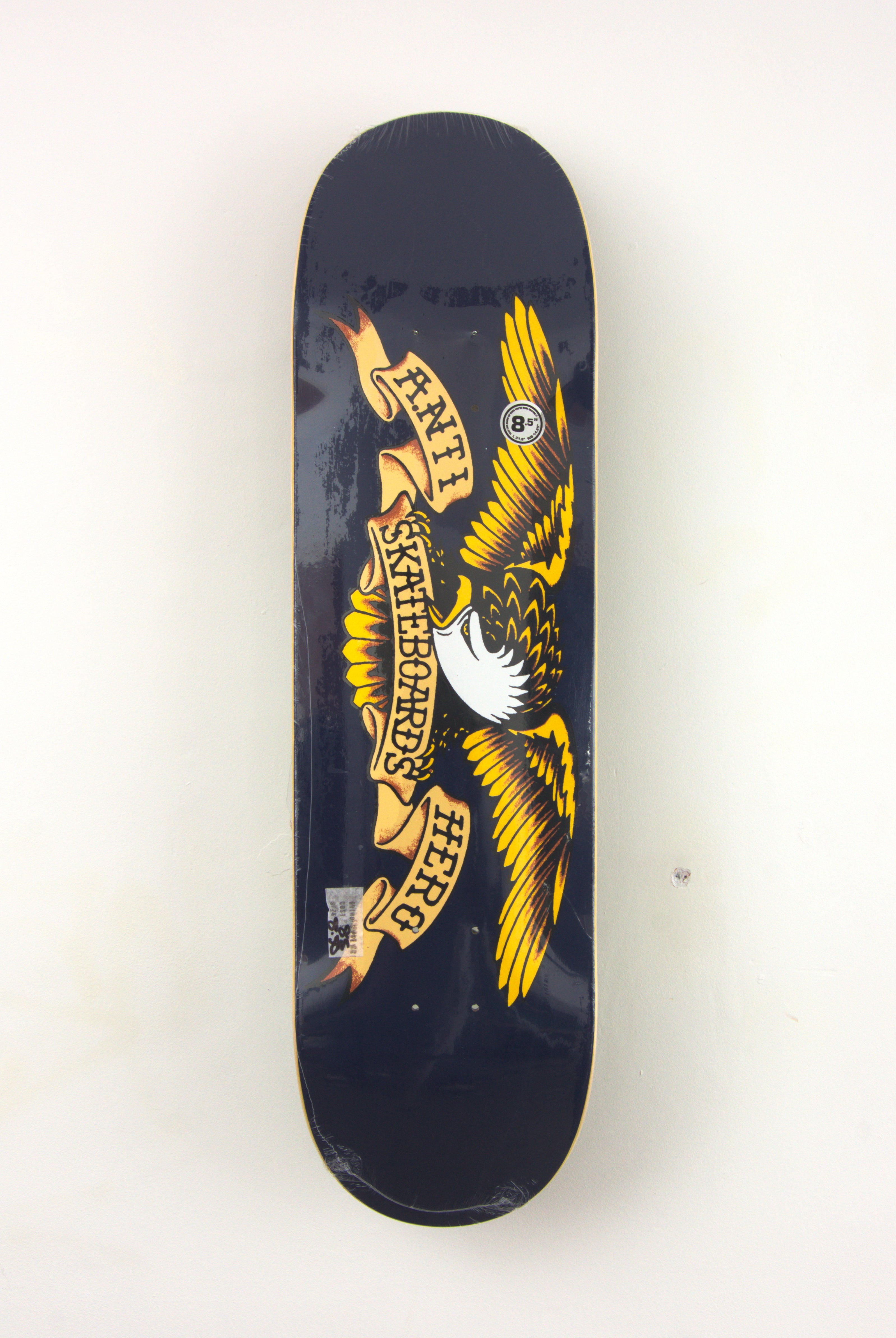 Anti hero - ’classic eagle’ team skateboard deck - 8.50 x 32.2 navy blue