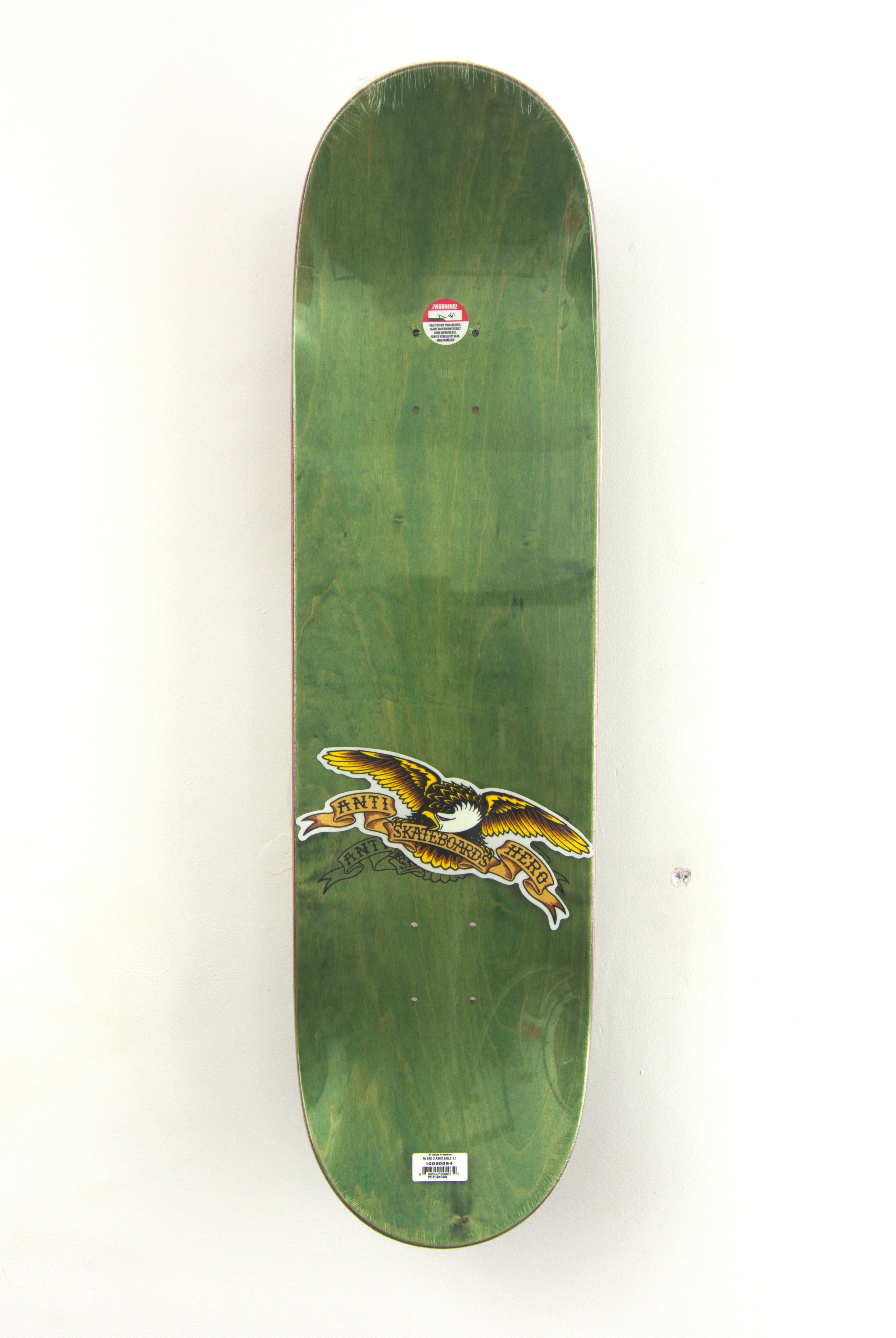 Anti hero - ’classic eagle’ team skateboard deck - 8.50 x 32.2 navy blue