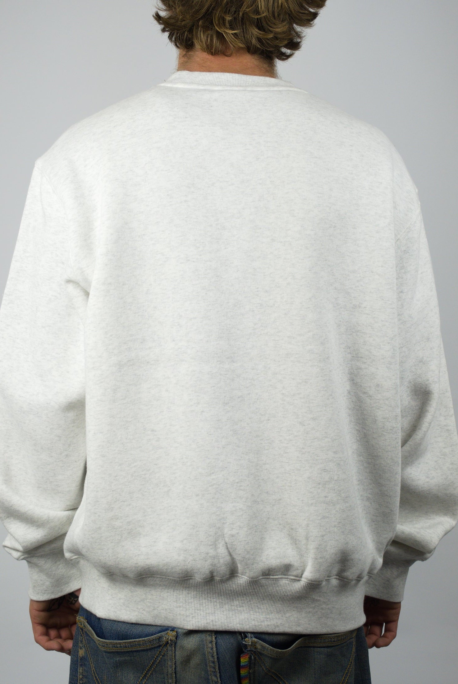 Bag lady - warp sweatshirt ash grey