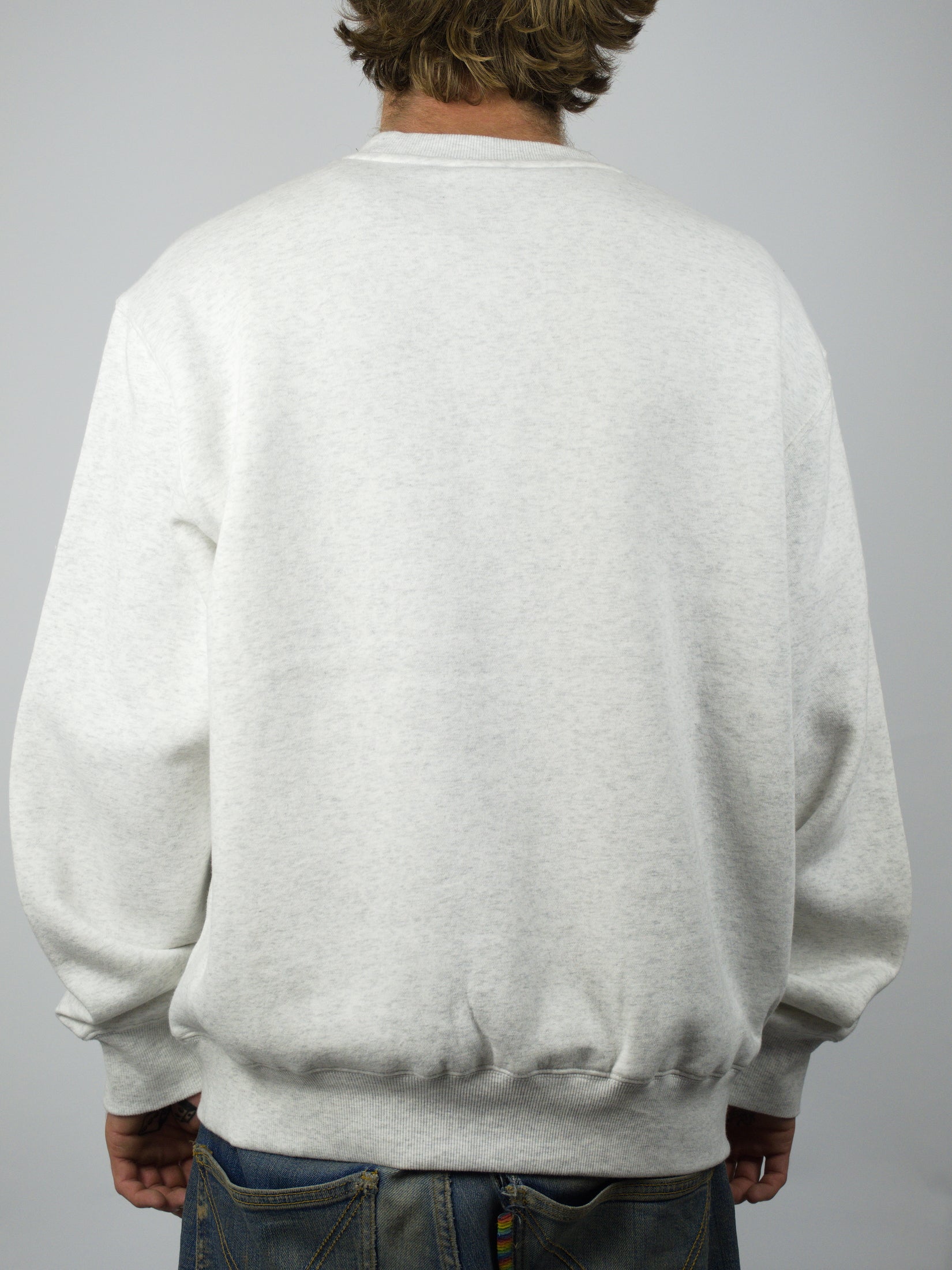 Bag lady - warp sweatshirt ash grey
