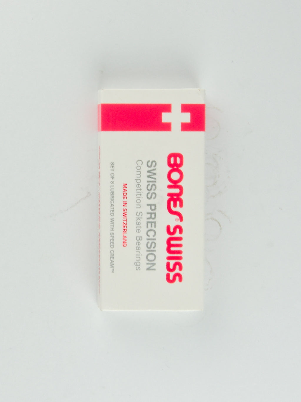 Bones bearings - swiss precision skateboard - pack of 8