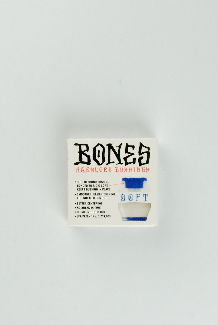 Bones - hardcore pro bushings - blue soft 88