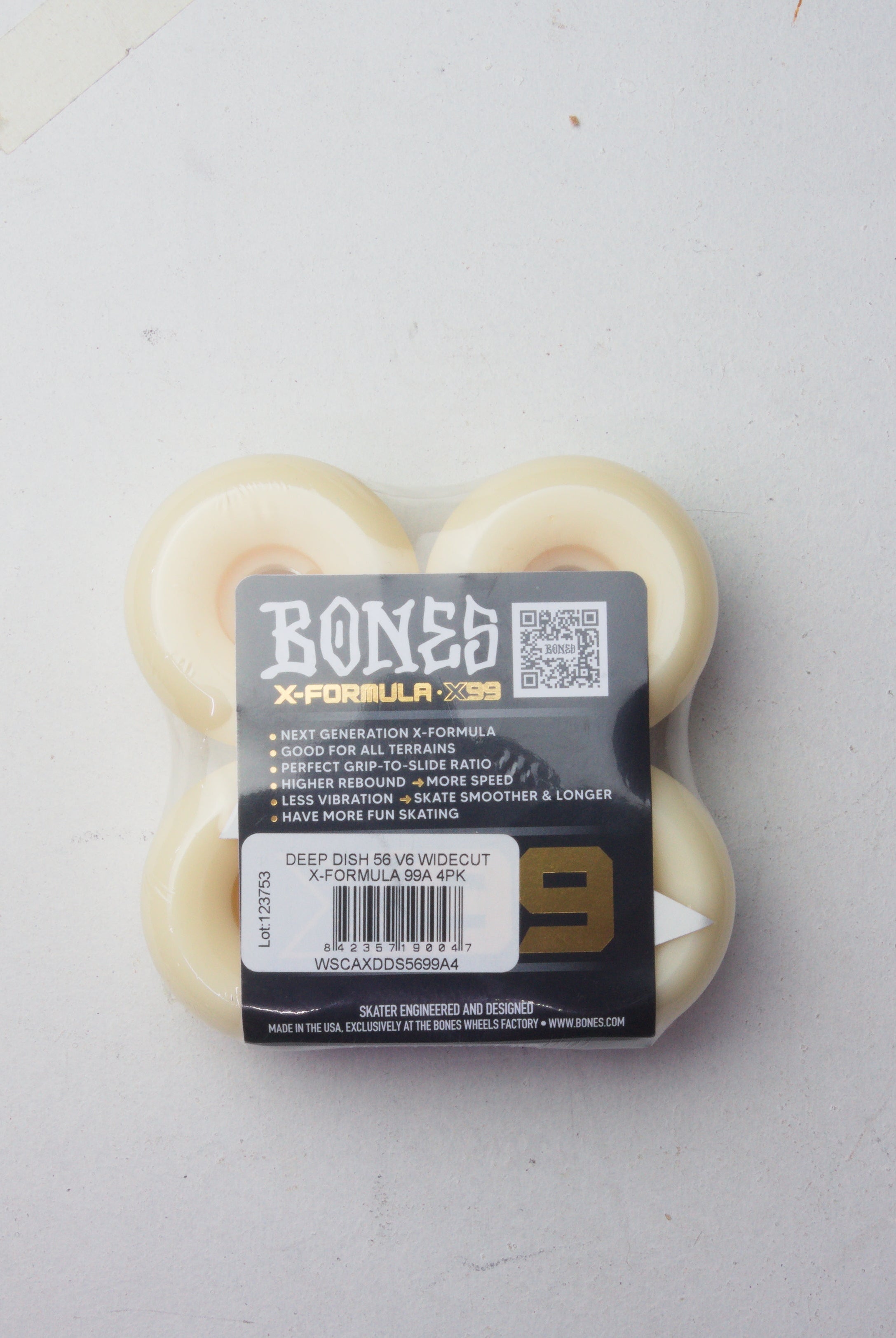 56 mm bones wheels deep dish x99 formula v6 widecut skateboard 56mm set white skateboard