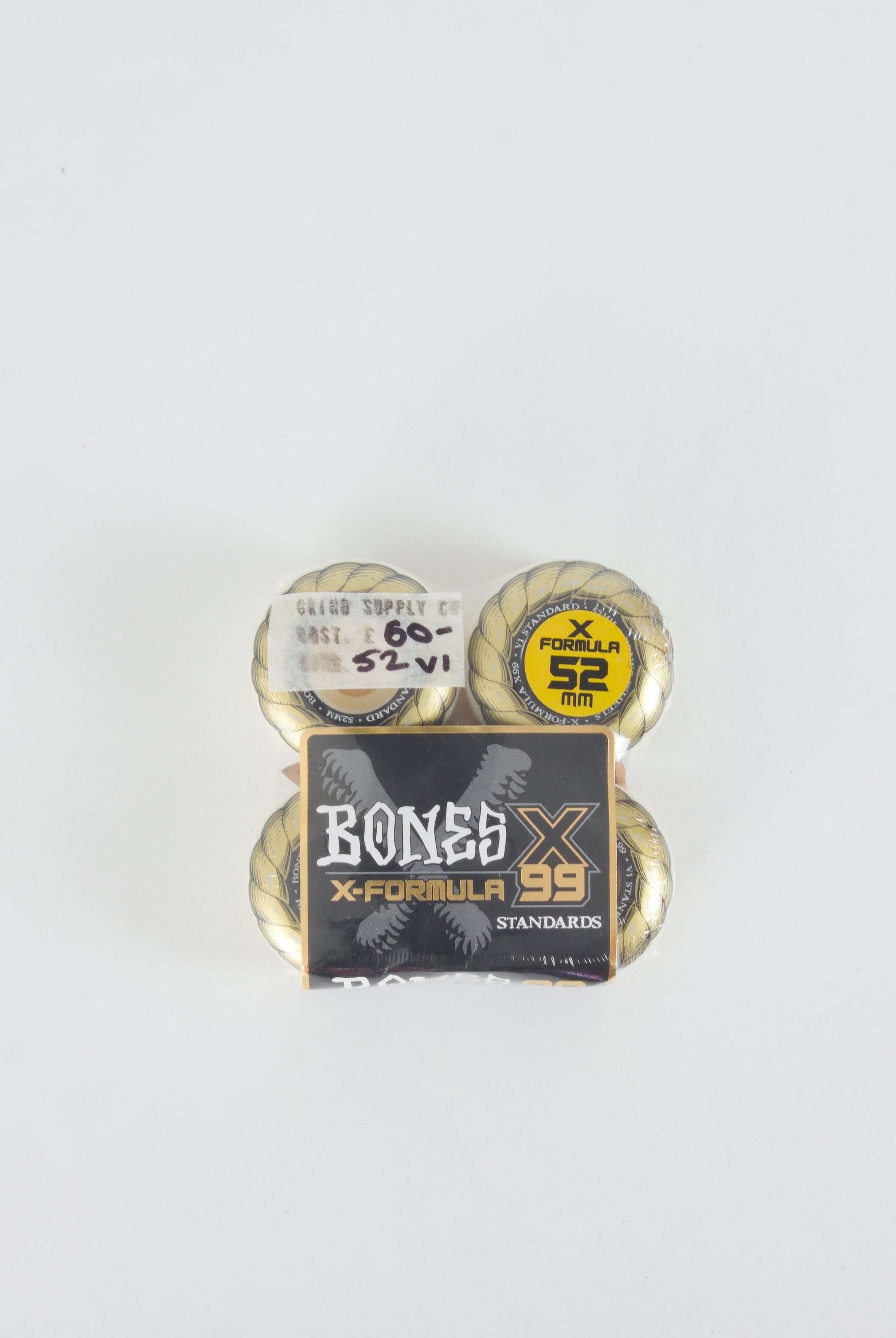 Bones wheels - xformula v1 standard cut x99 skateboard - 52 mm