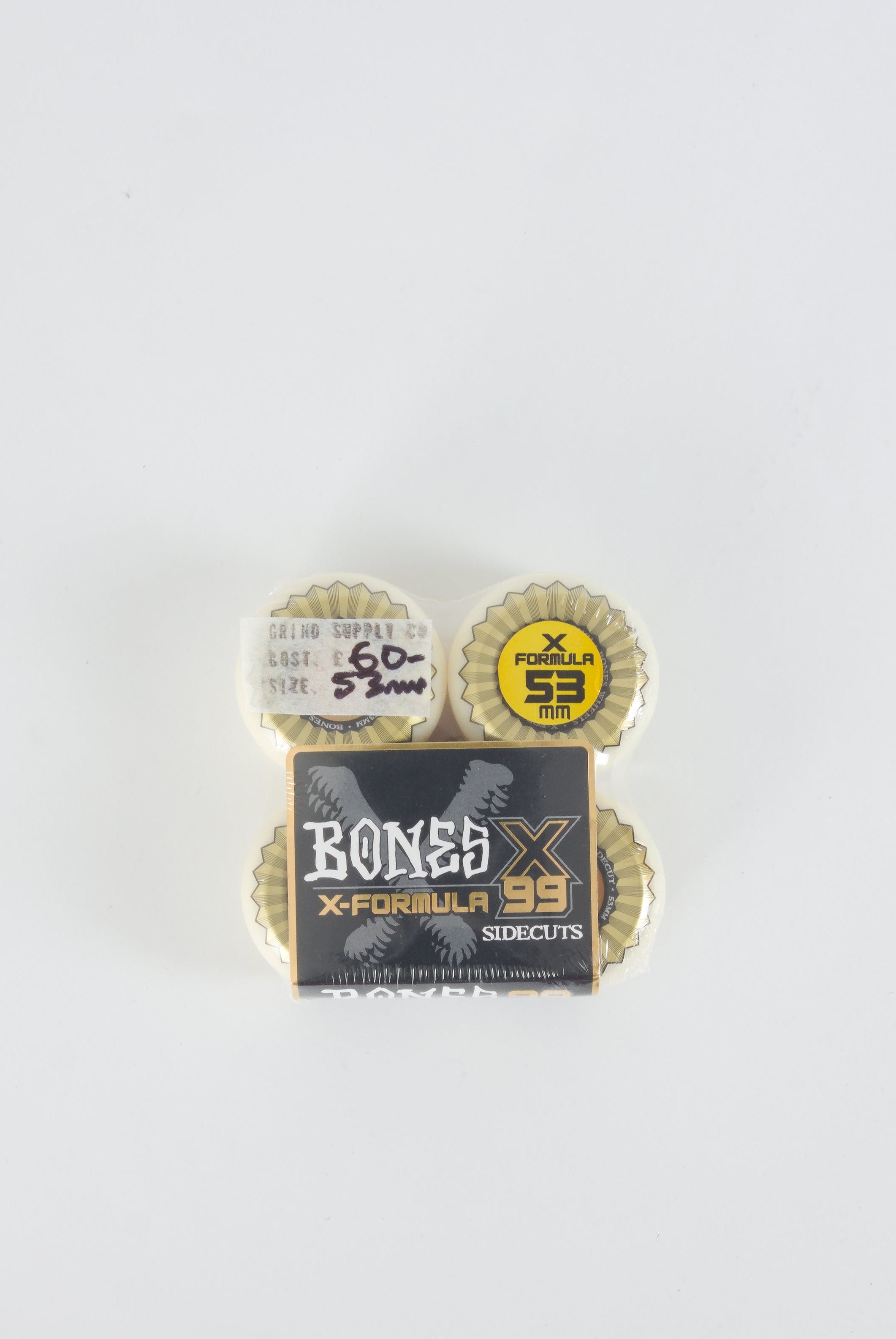 Bones wheels - xformula v5 sidecuts x99 skateboard - 53 mm