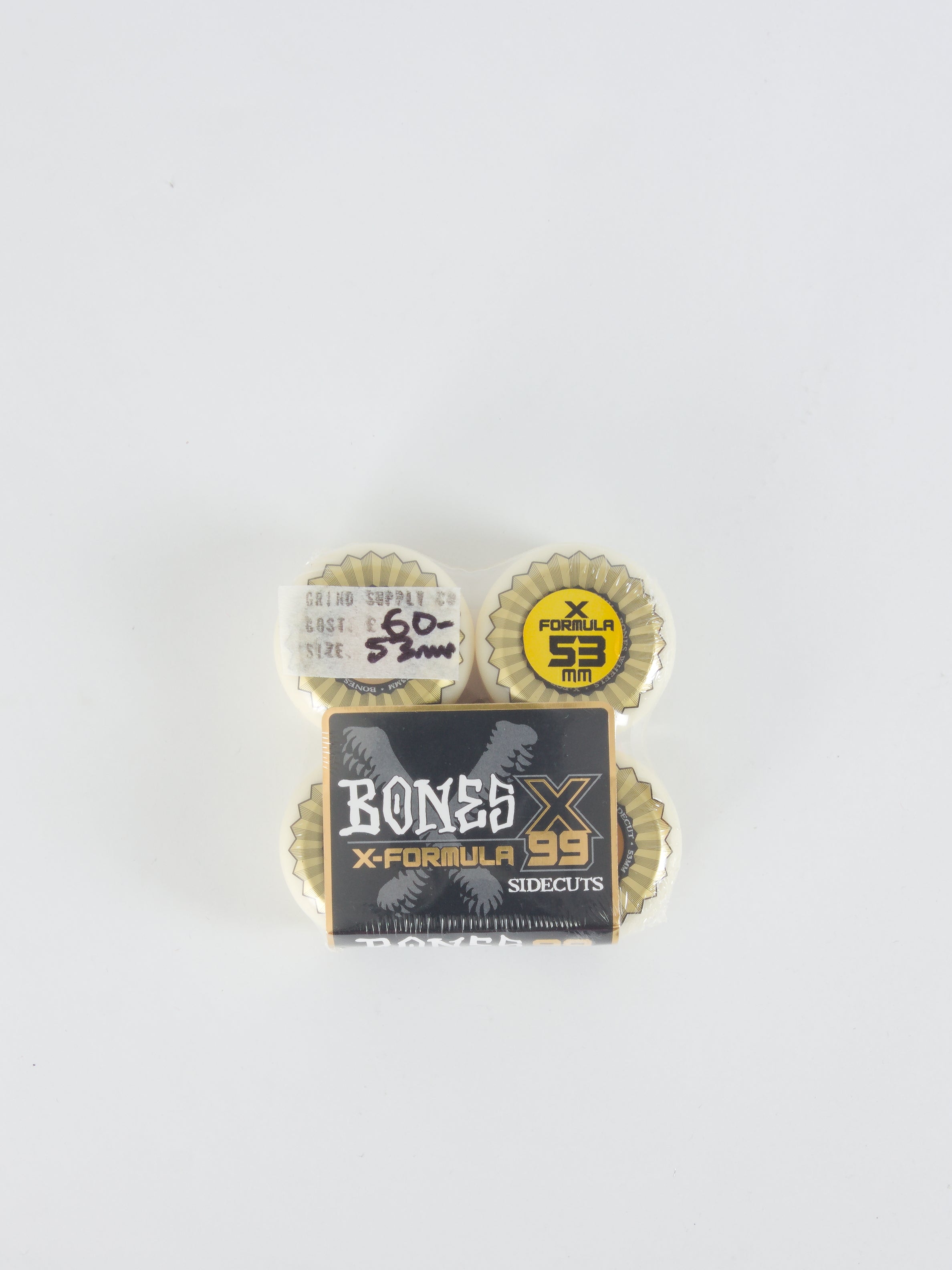 Bones wheels - xformula v5 sidecuts x99 skateboard - 53 mm