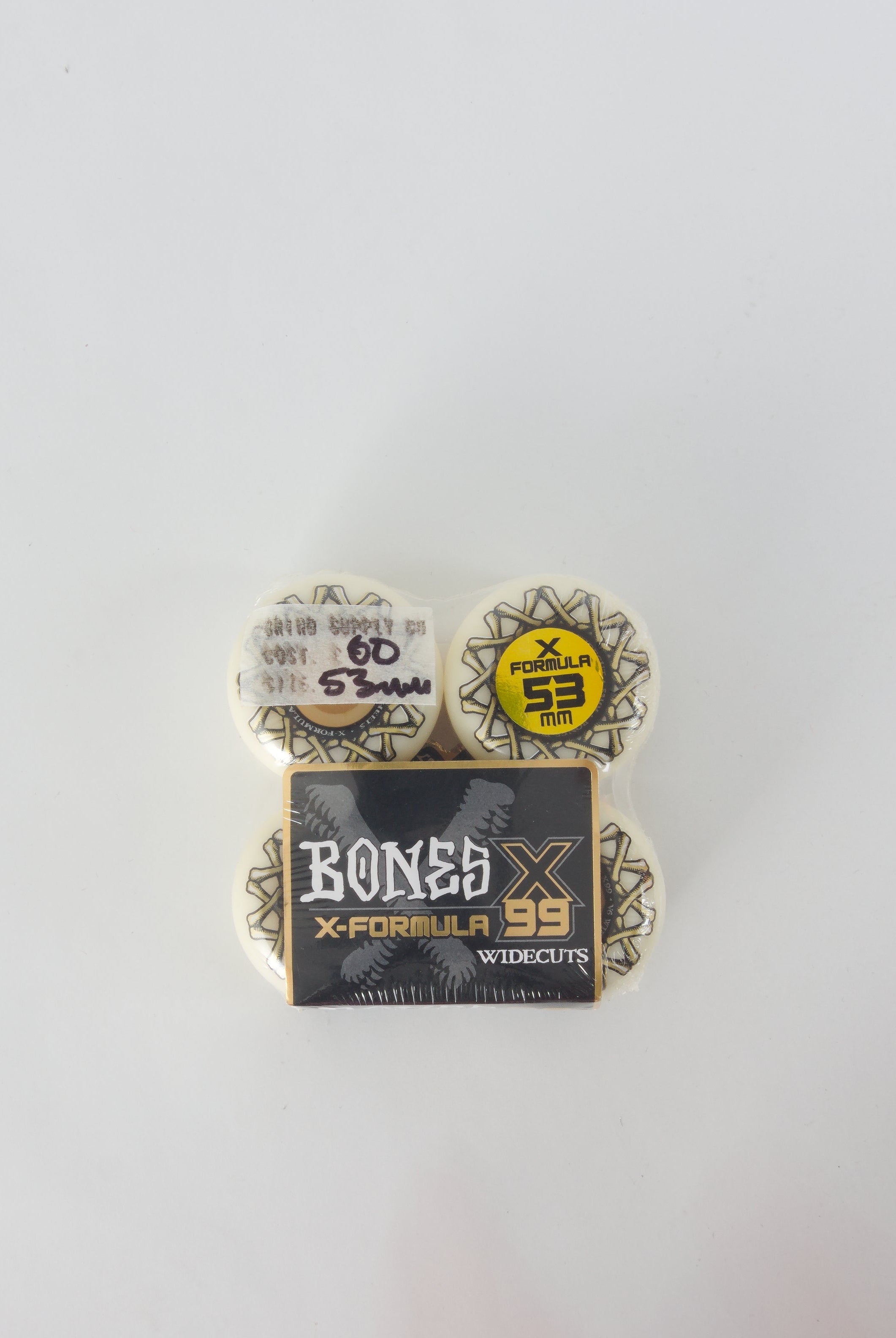 Bones wheels - xformula v6 widecut x99 skateboard - 53mm