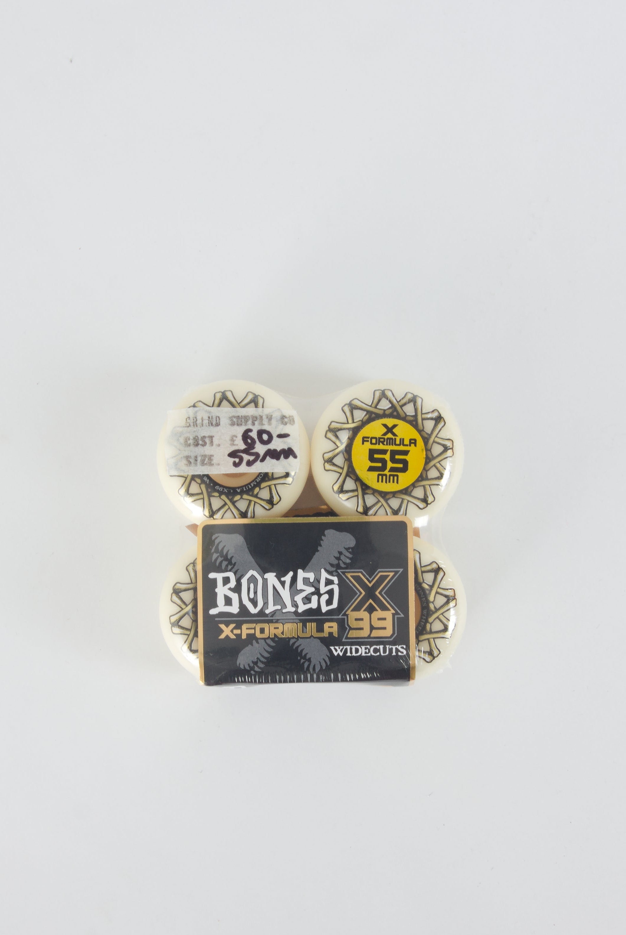 Bones wheels - xformula v6 widecut x99 skateboard - 55mm