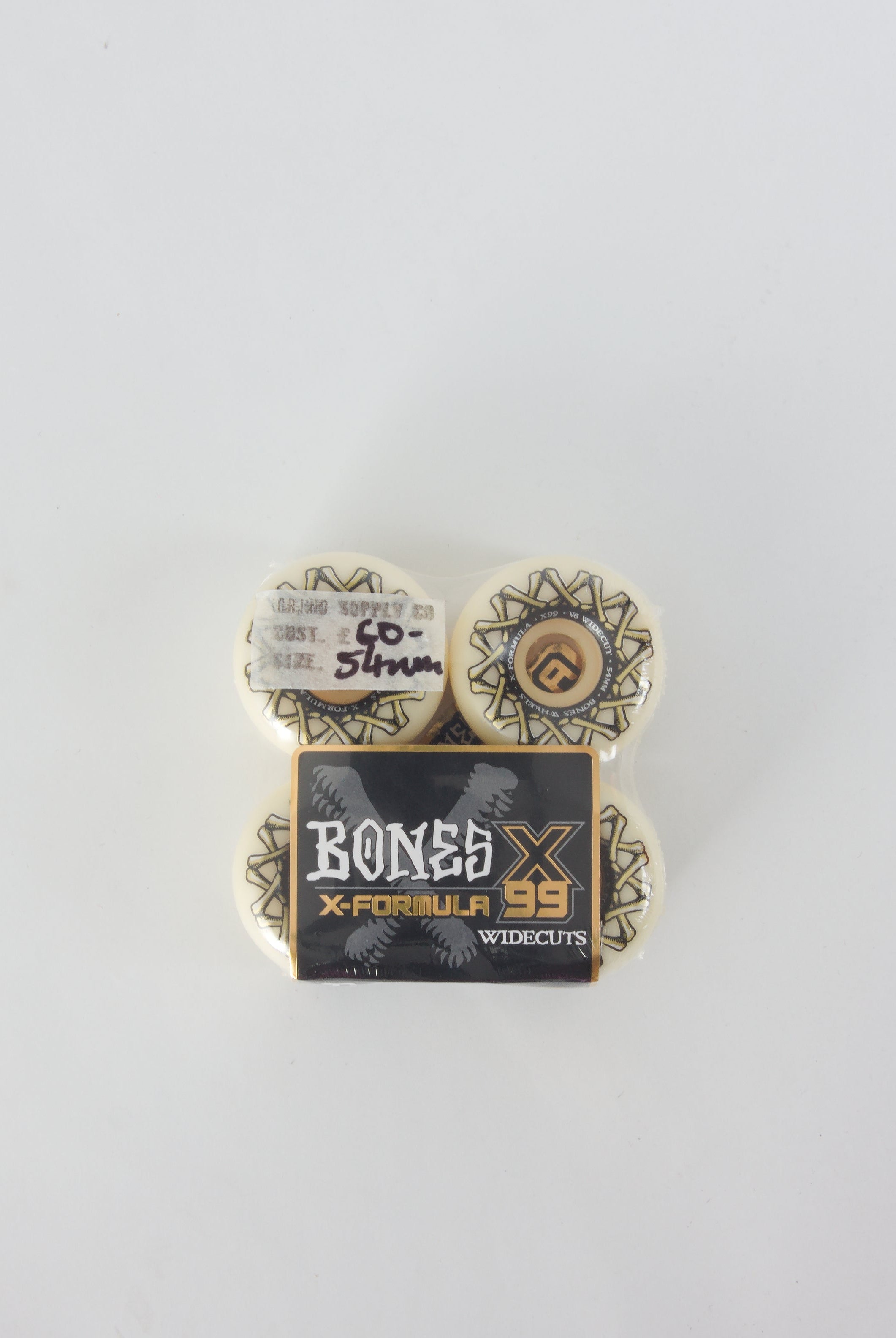 Bones wheels - xxformula v6 widecut x99 skateboard - 54mm