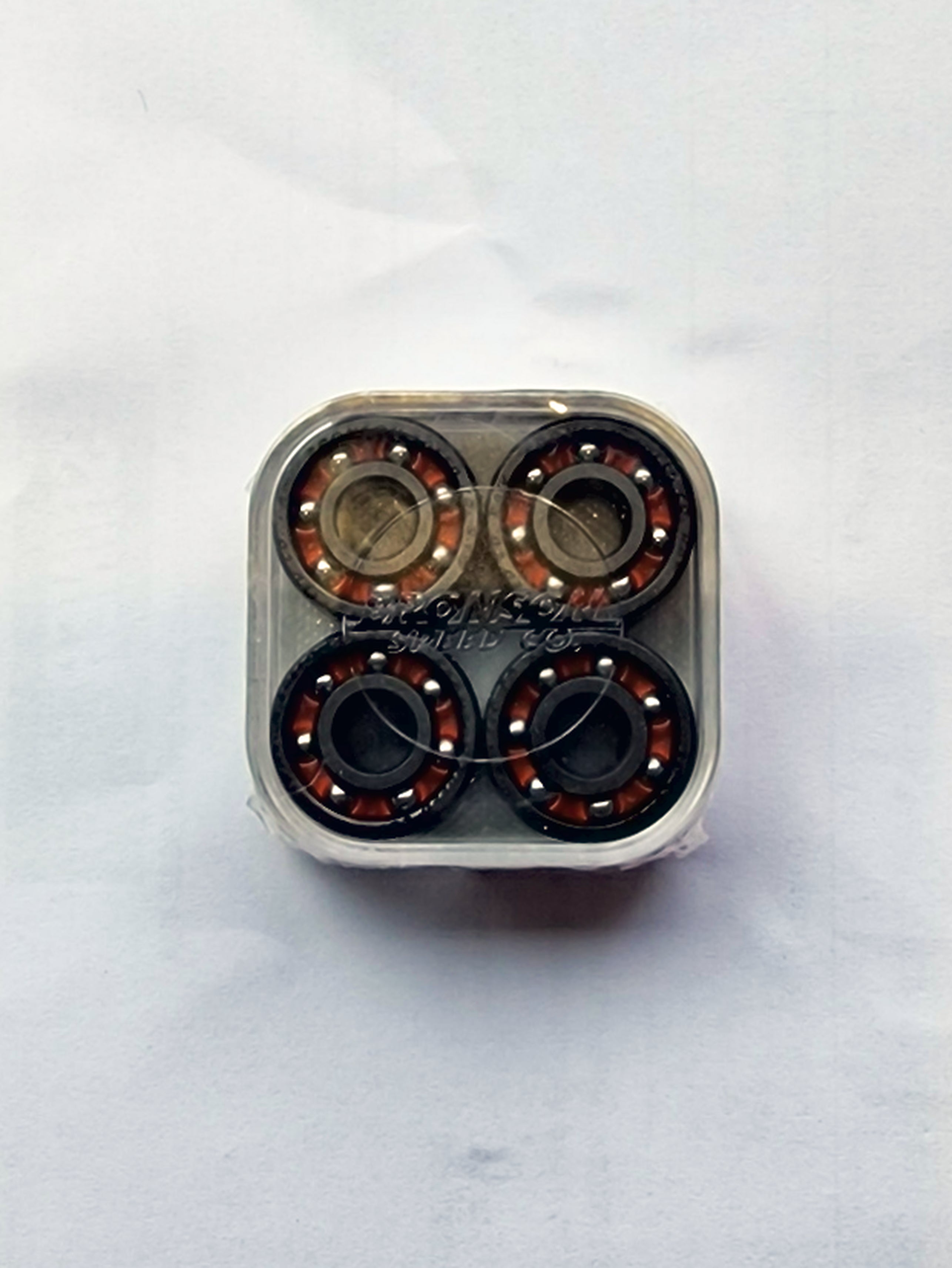 Bronson speed co - raw bearings - next generation shieldless - pack of 8