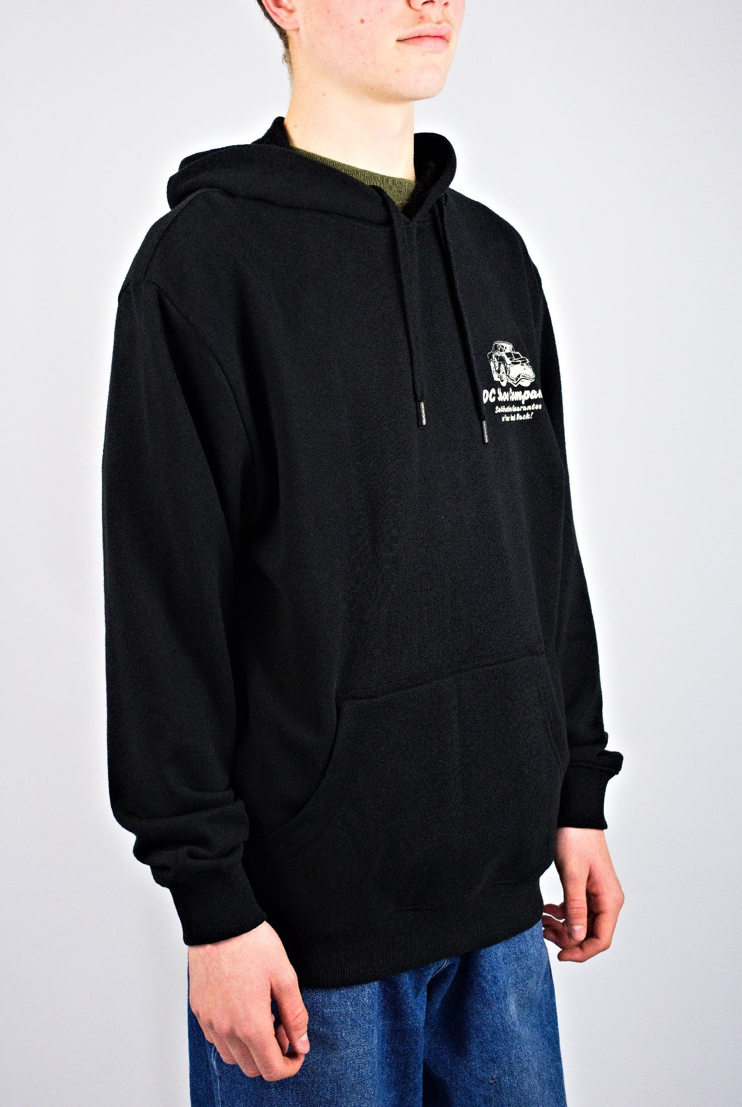 Dc shoes - fix up pull over hoodie - black white