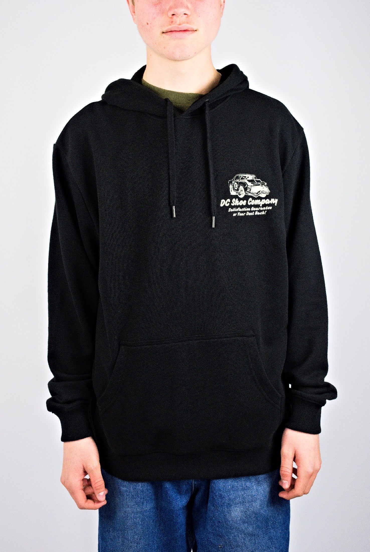 Dc shoes - fix up pull over hoodie - black white