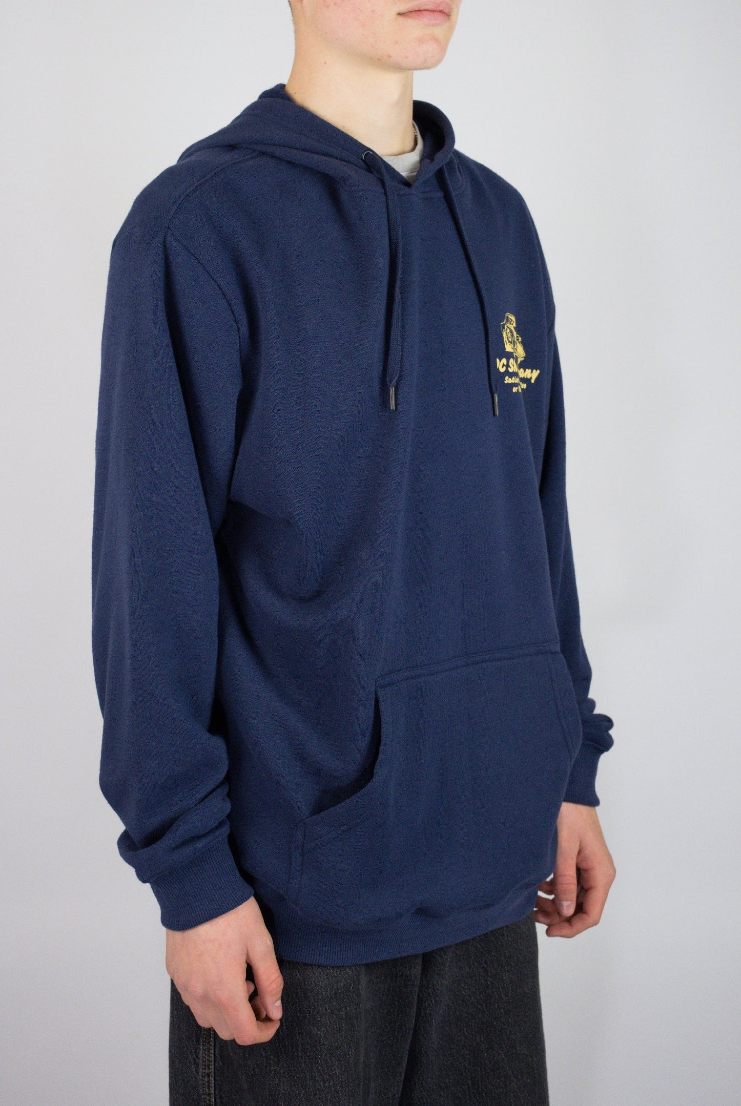 Dc shoes - fix up pull over hoodie - dress blue