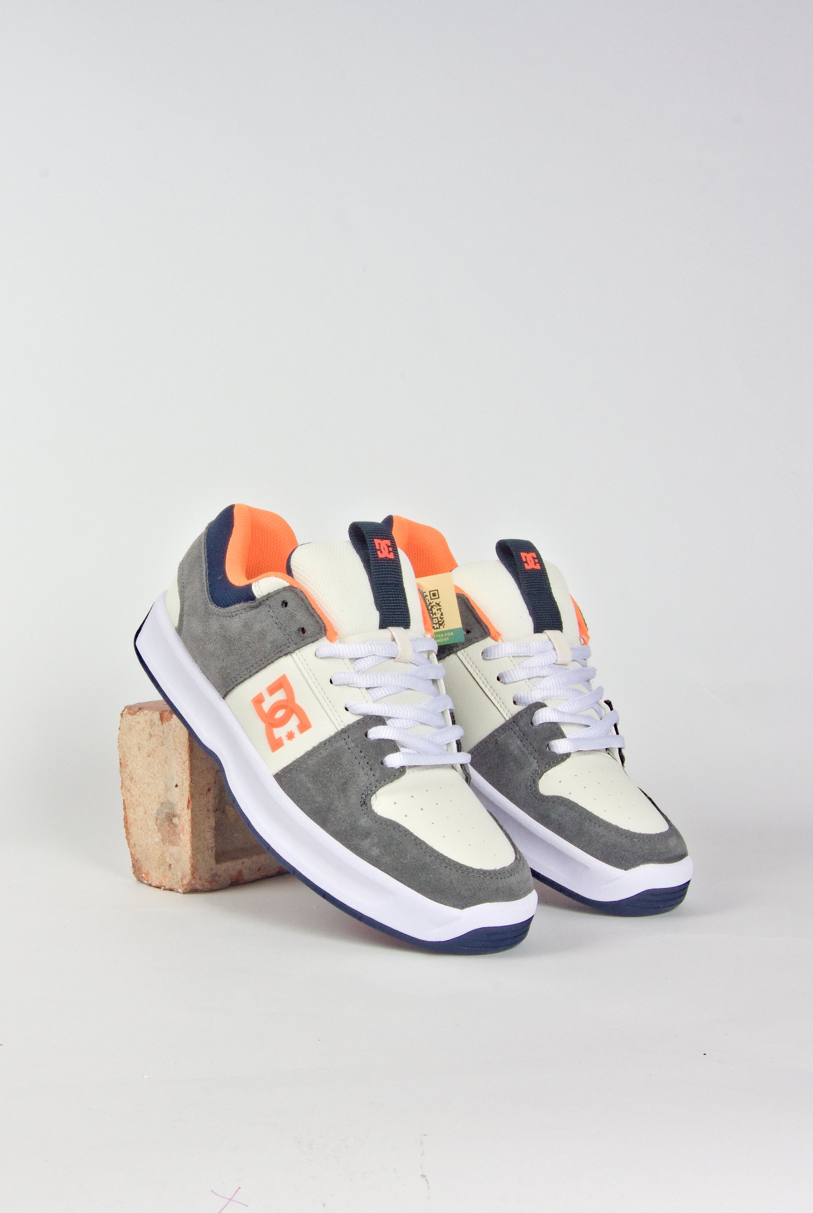 Dc shoes - lynx zero - grey blue orange
