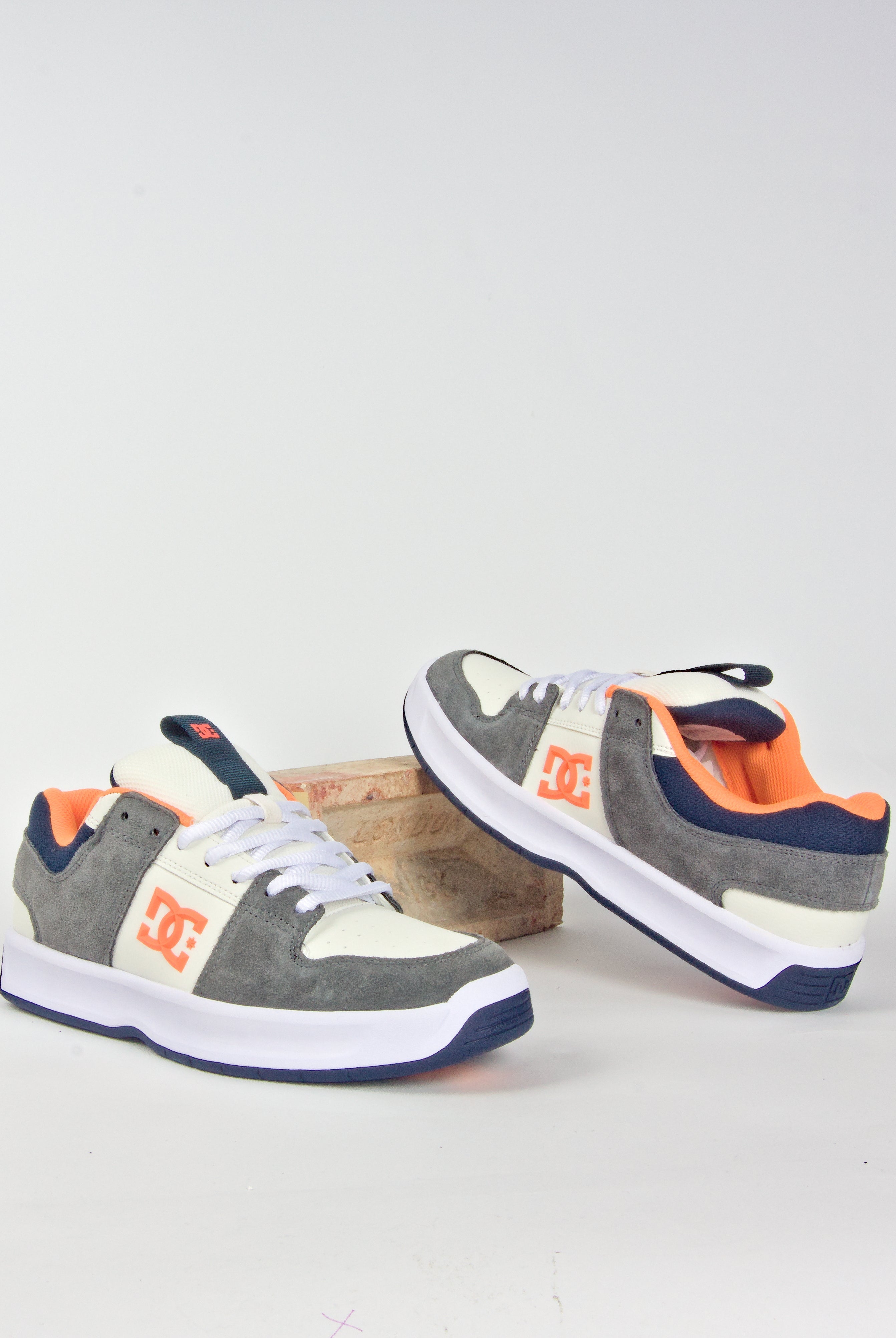 Dc shoes - lynx zero - grey blue orange