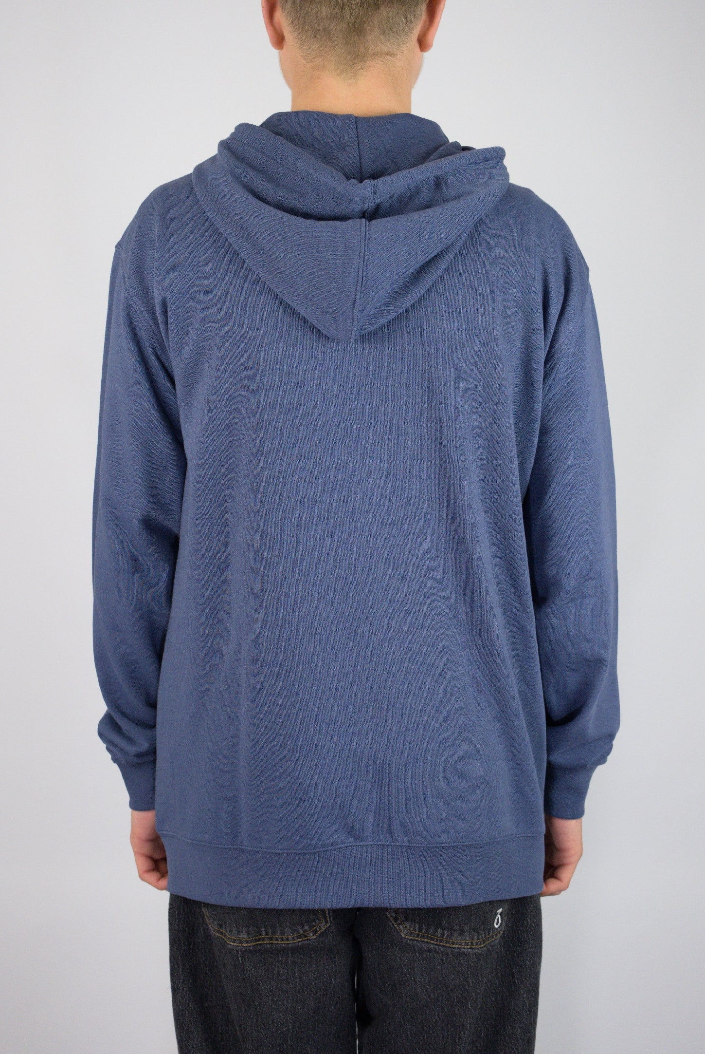 Dc shoes - pallet terry cloth zip through - vintage indigo