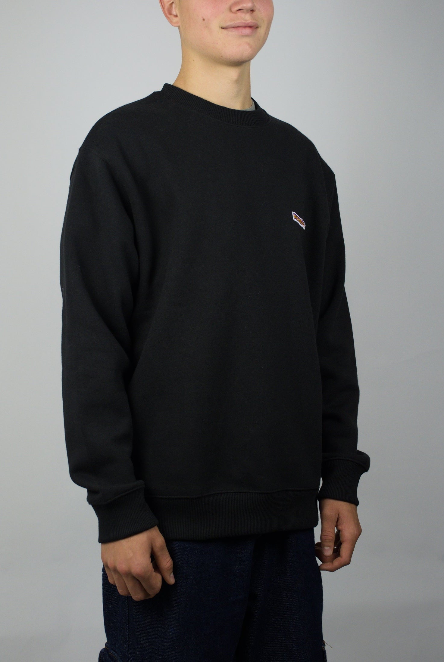 Dc shoes - patch it sweat shirt - black