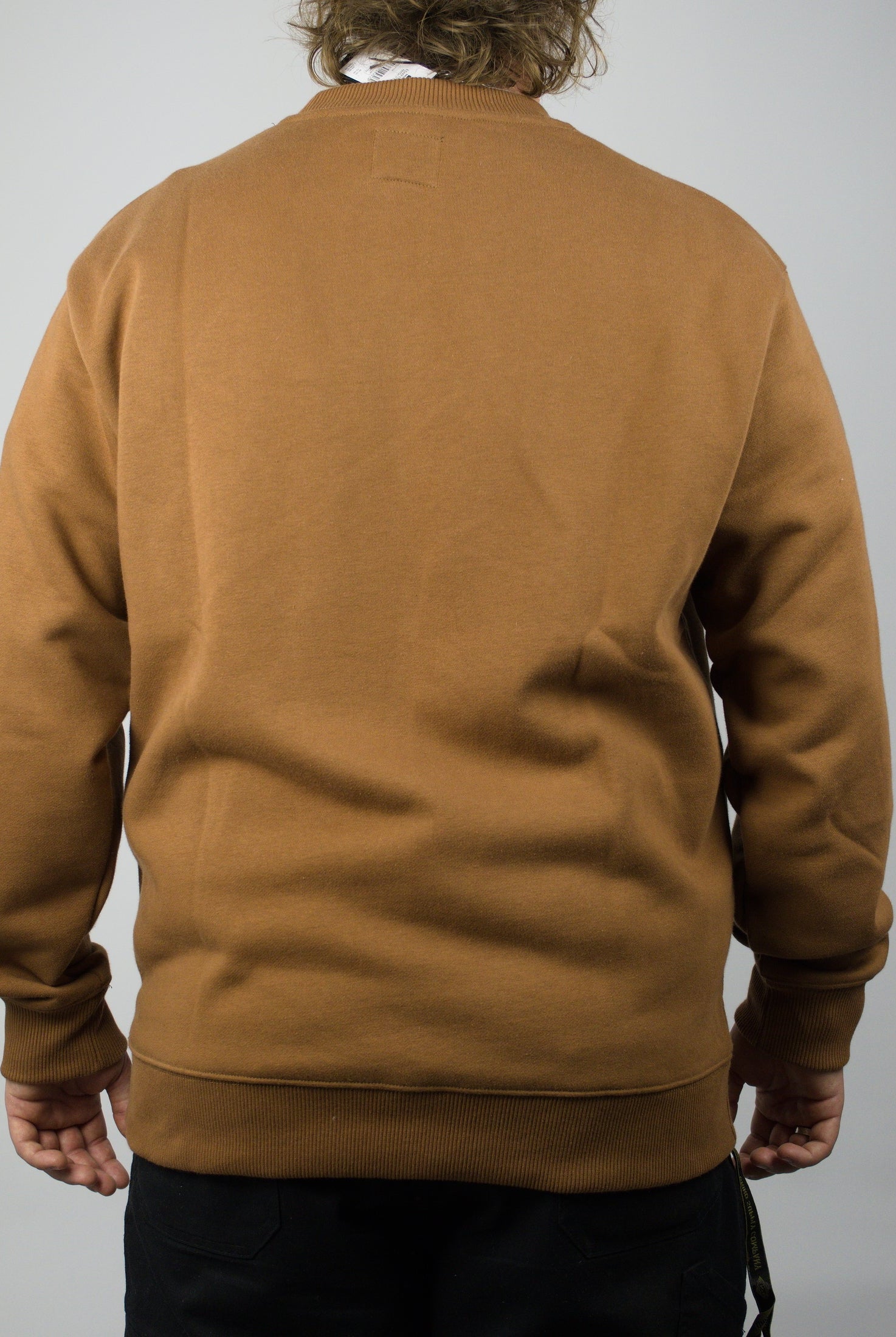 Dc shoes - patch it sweat shirt - toffee brown