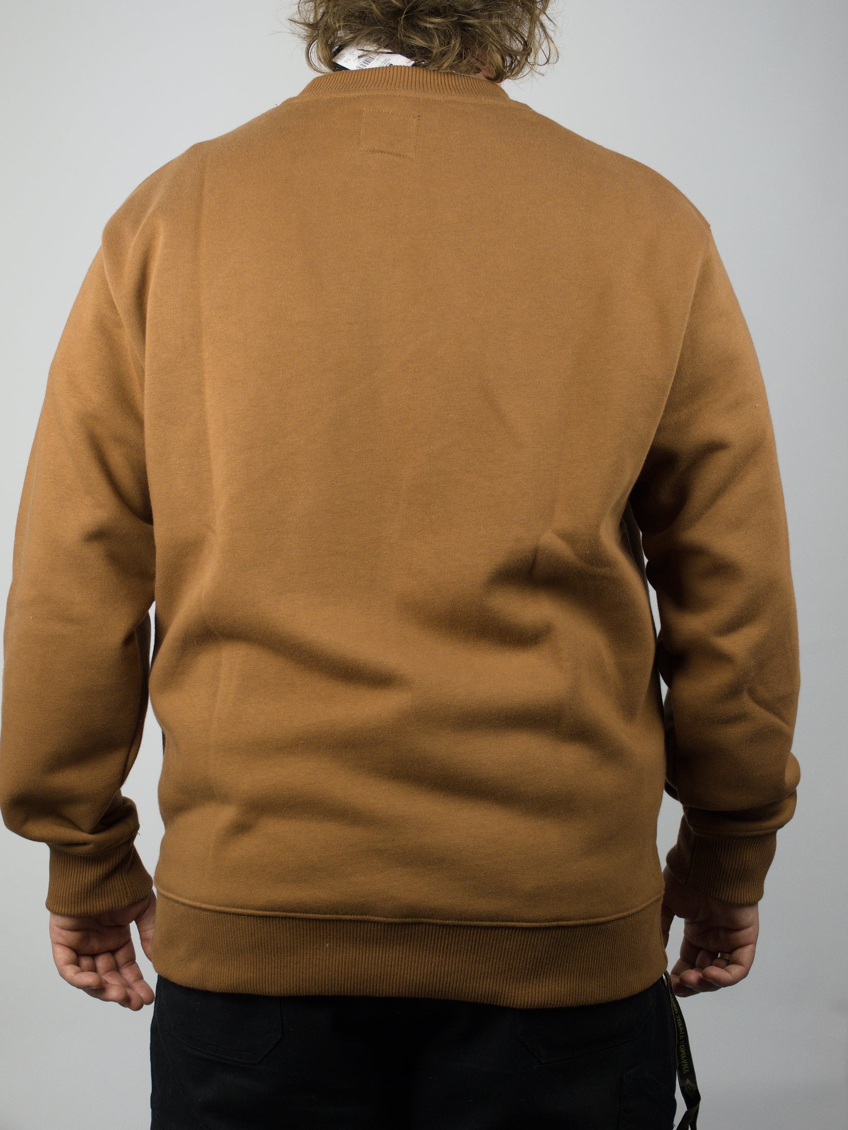 Dc shoes - patch it sweat shirt - toffee brown