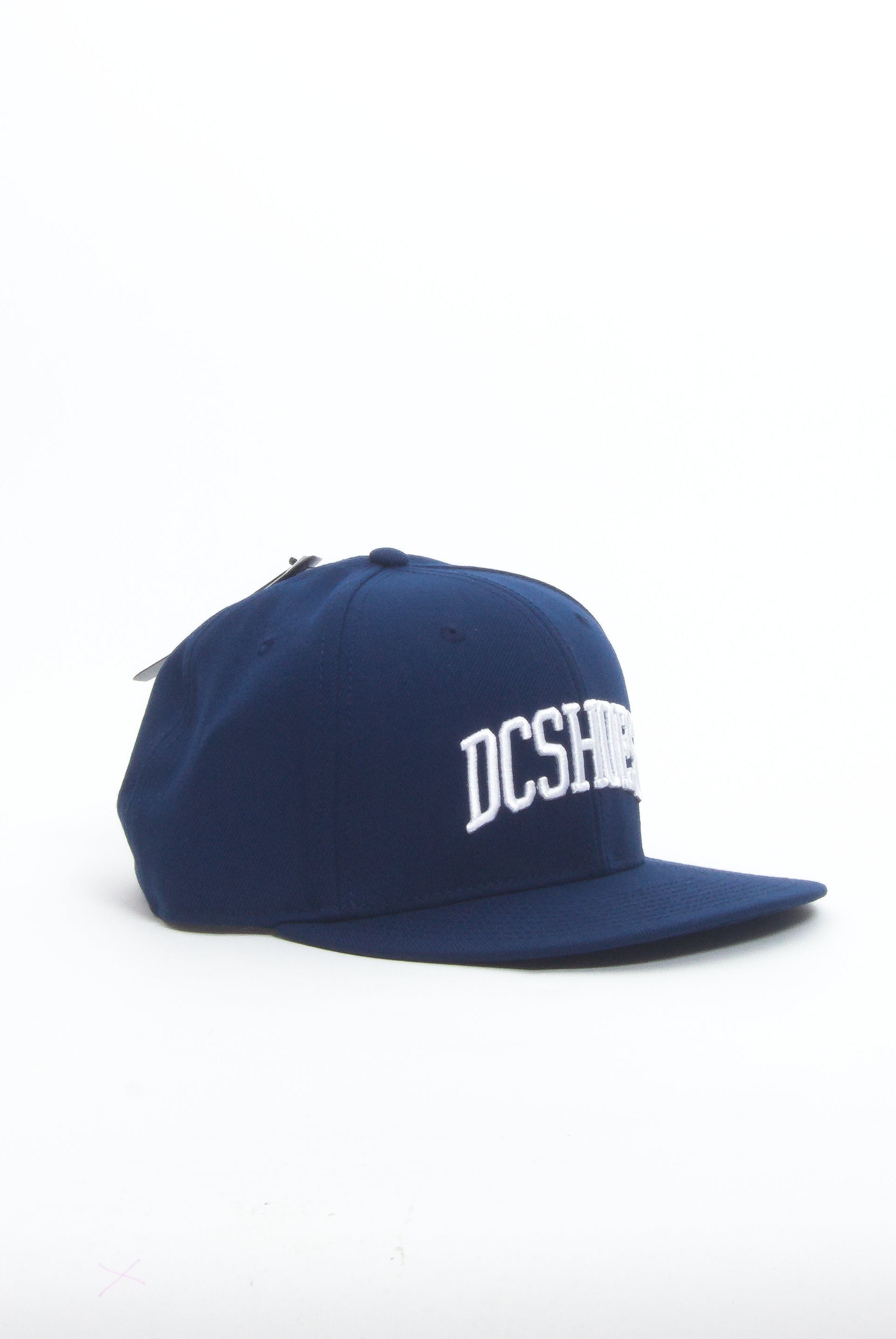 Dc shoes semi pro 5 panel snapback navy white cap