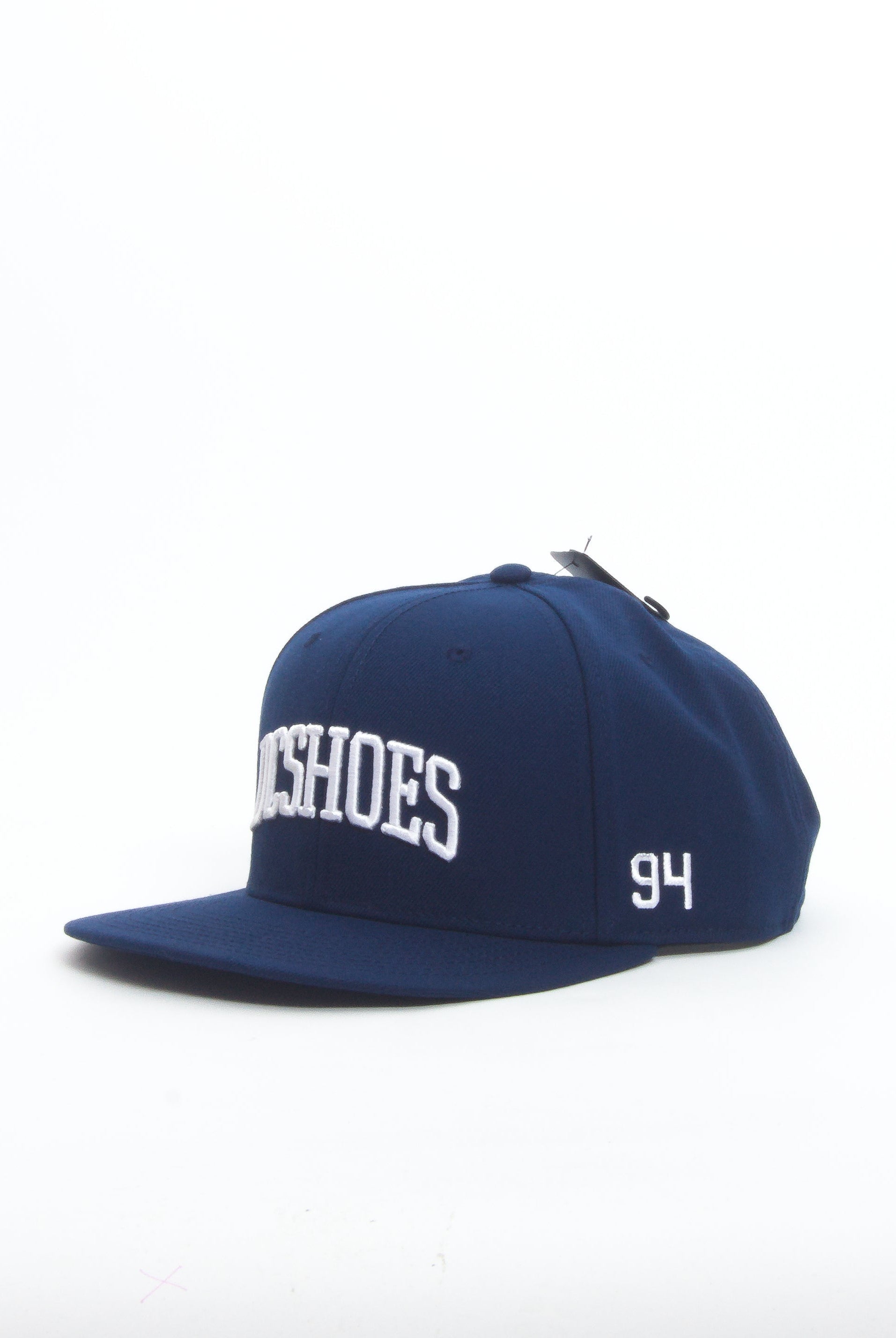 Dc shoes semi pro 5 panel snapback navy white cap