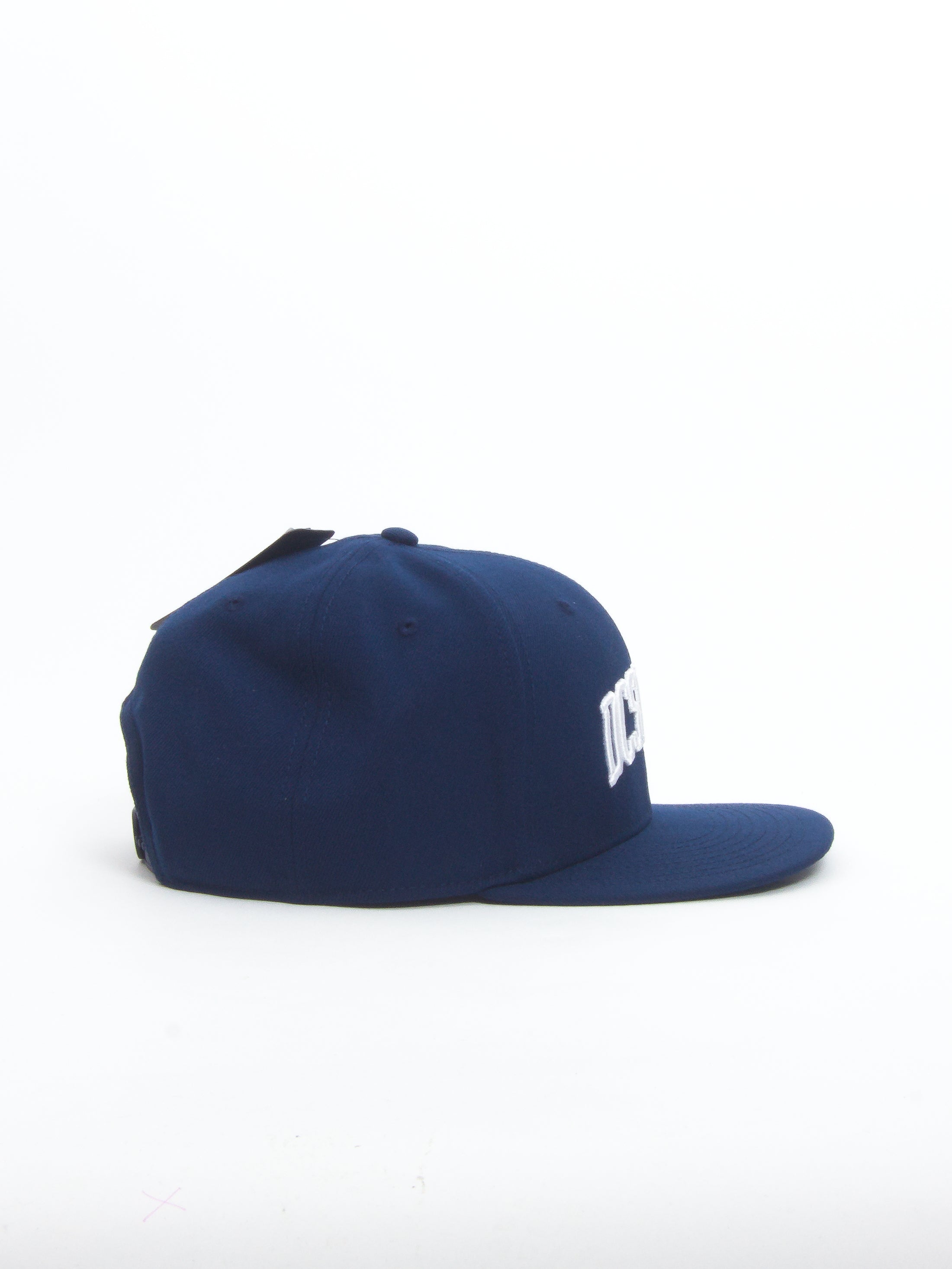 Dc shoes semi pro 5 panel snapback navy white cap