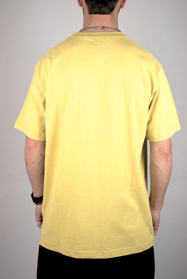 Dc shoes - star tee shirt - rattan yellow