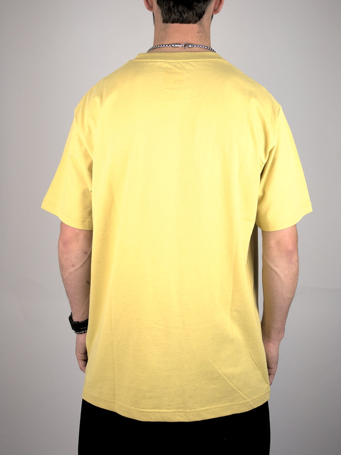 Dc shoes - star tee shirt - rattan yellow