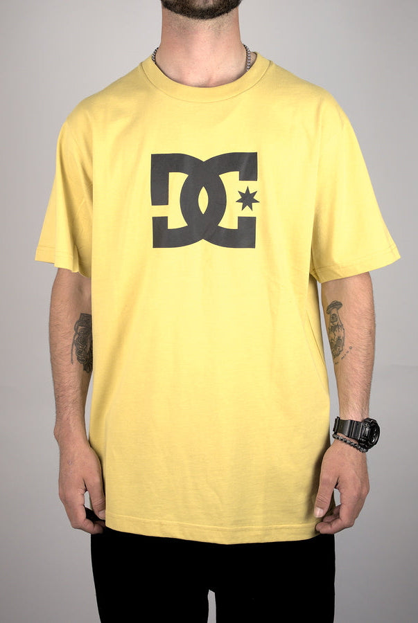 Dc shoes - star tee shirt - rattan yellow