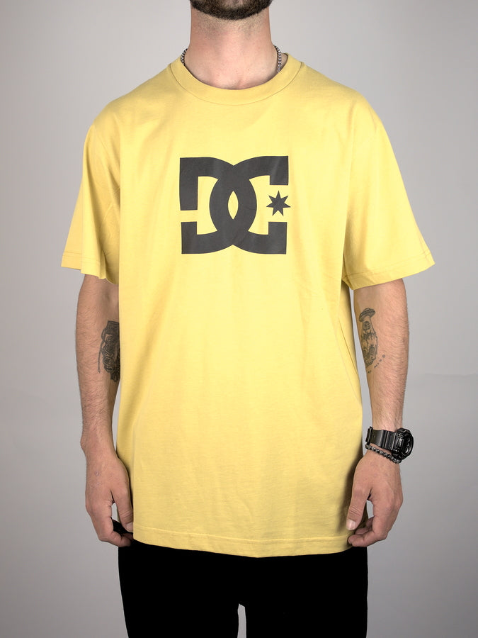 Dc shoes - star tee shirt - rattan yellow