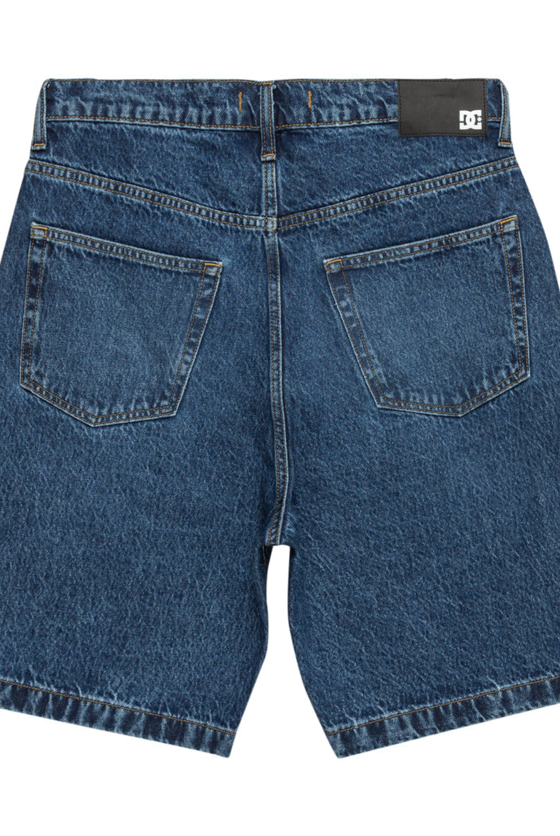 Dc shoes - worker baggy 22’’ shorts - denim carpenter for men