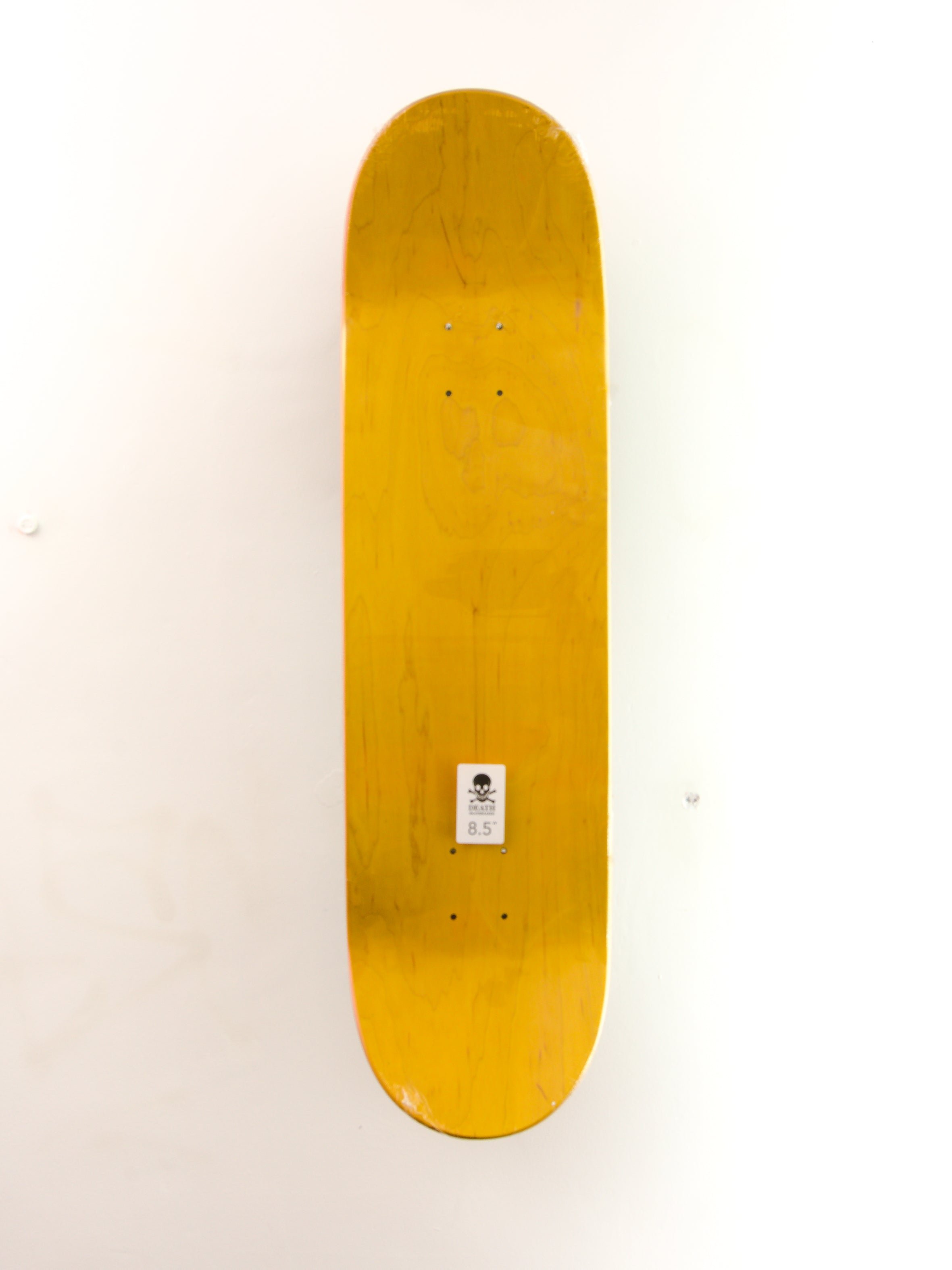 Death skateboards - ‘tartan punk’ skateboard deck - 8.50 x 32.00 14.25