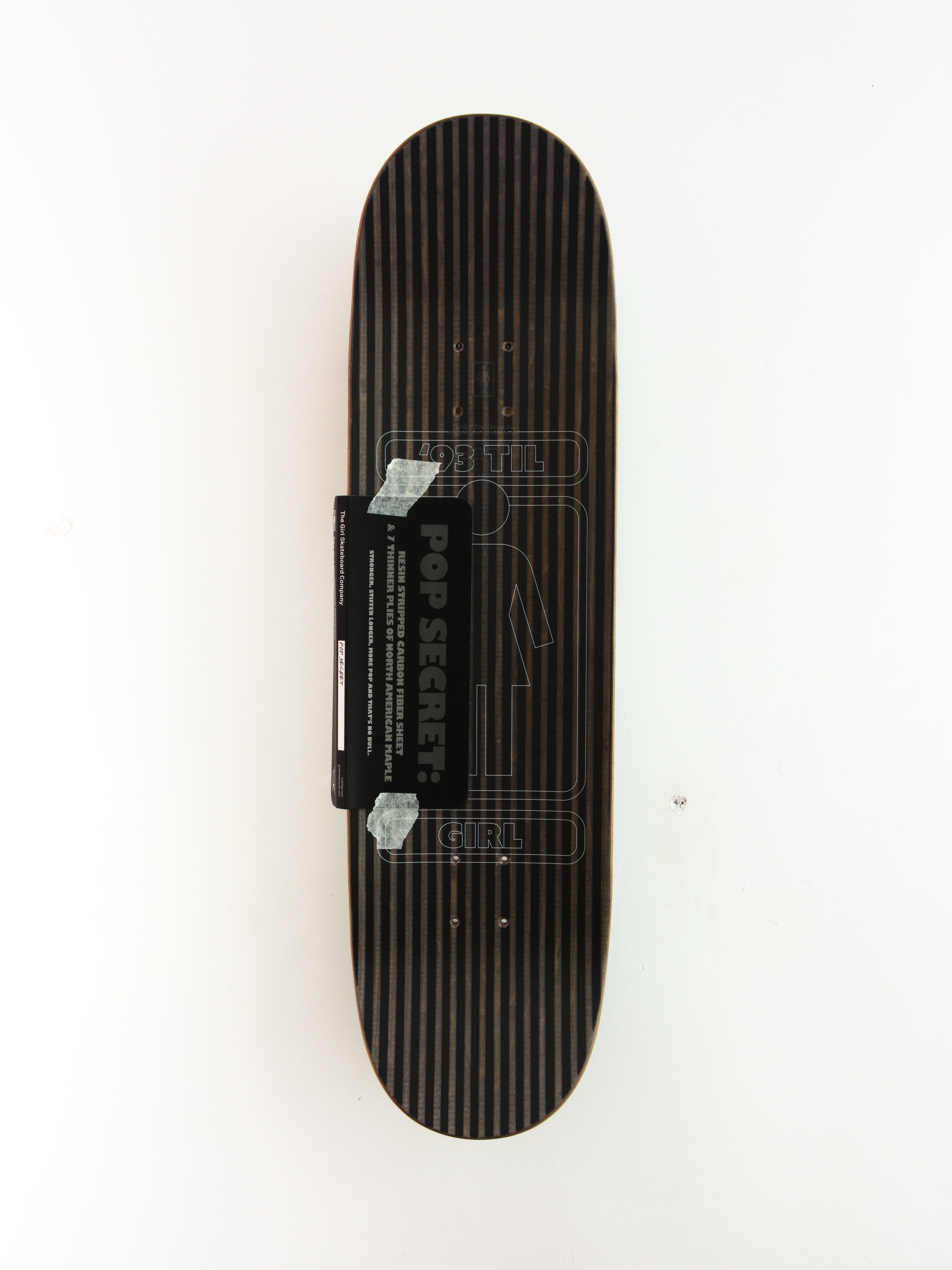 Girl skateboards - 93 til pop secret skateboard deck - andrew brophy 8.8 khaki green