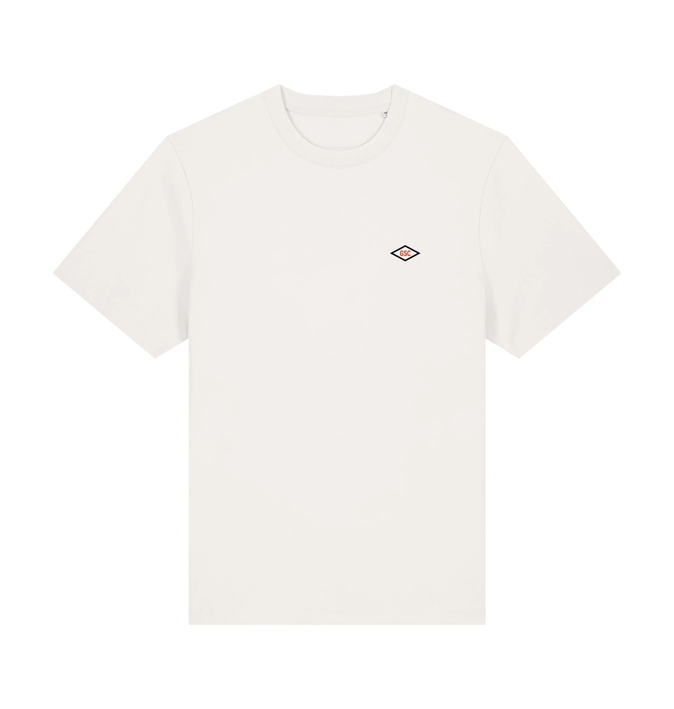 Off white / xxs grind supply company - diamond logo mid weight tee - production test