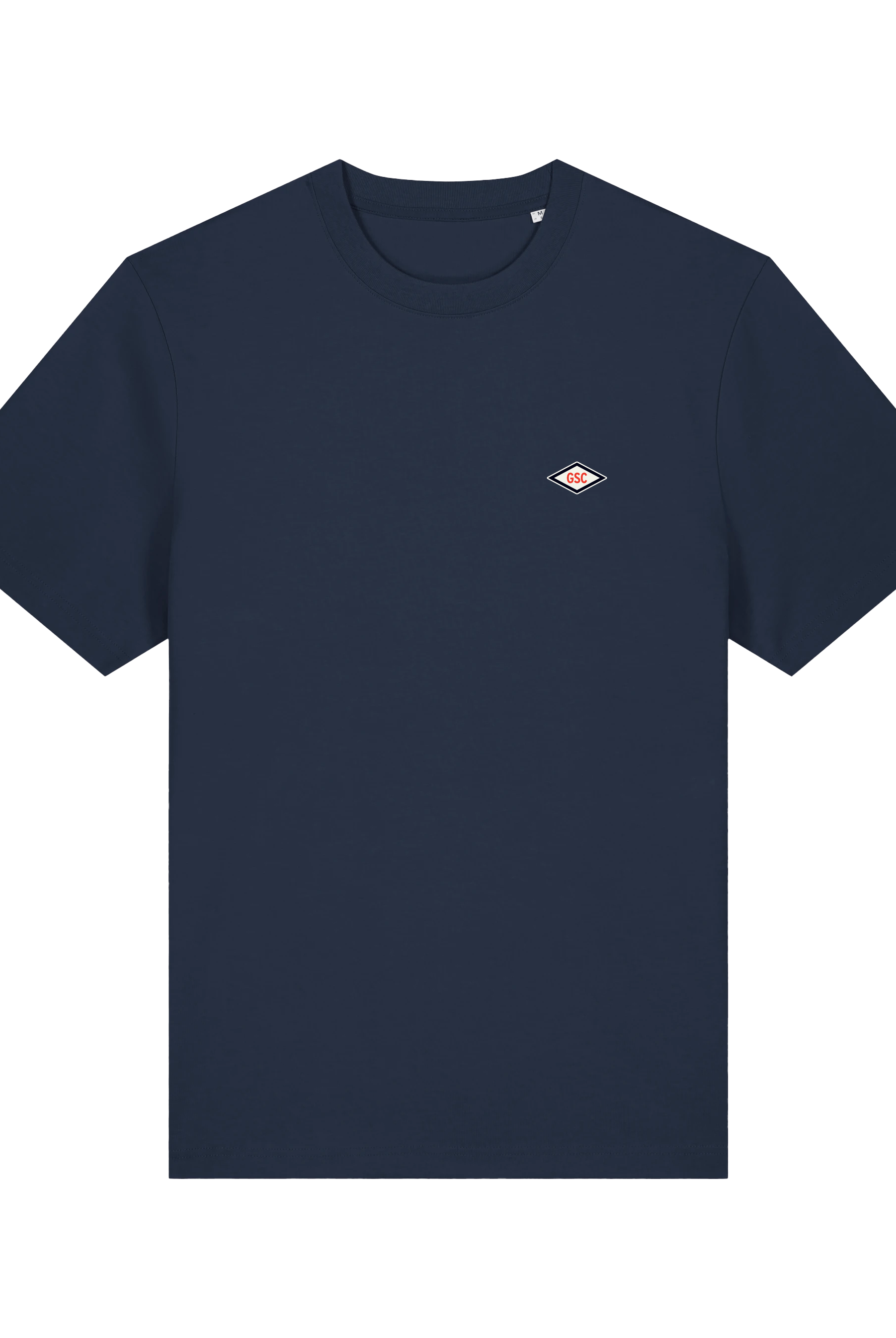 French navy / xxs grind supply company - diamond logo mid weight tee - production test