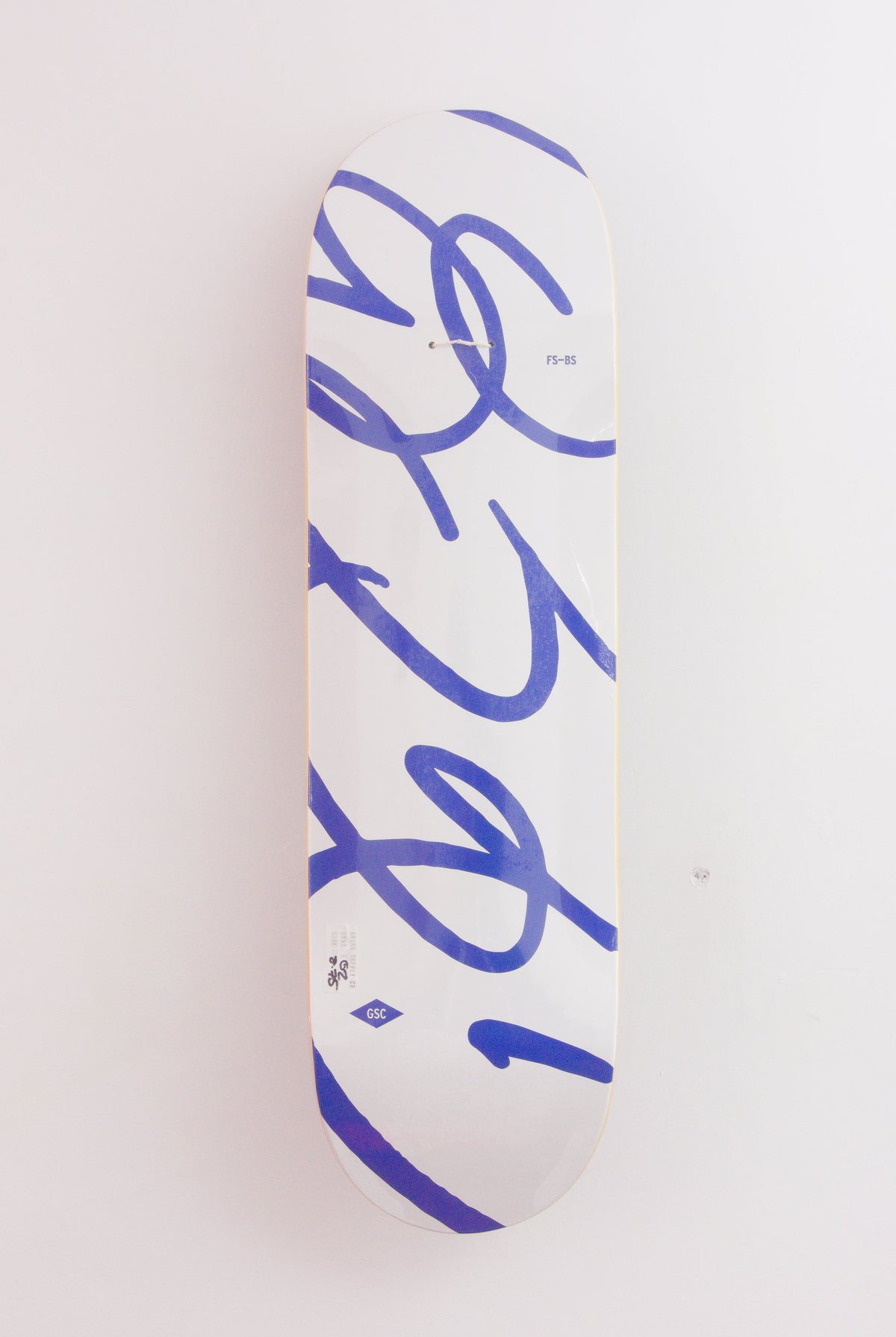 White blue grind supply company - dub logo resin 7 deck - 8.75x 31.95