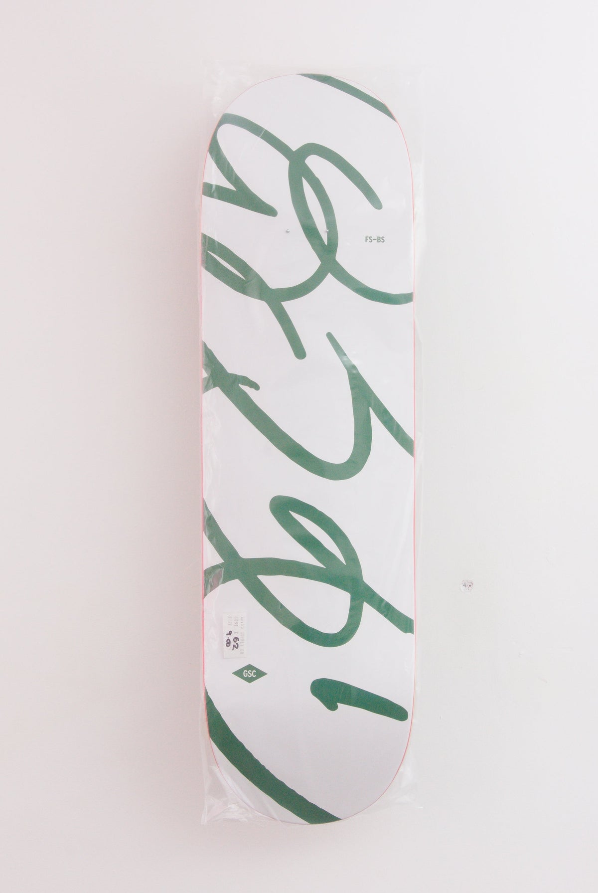 White khaki grind supply company - dub logo resin 7 deck - 9.00 x 32.1