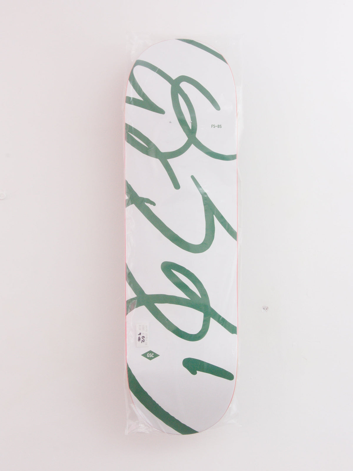 White blue grind supply company - dub logo resin 7 deck - 9.00 x 32.1