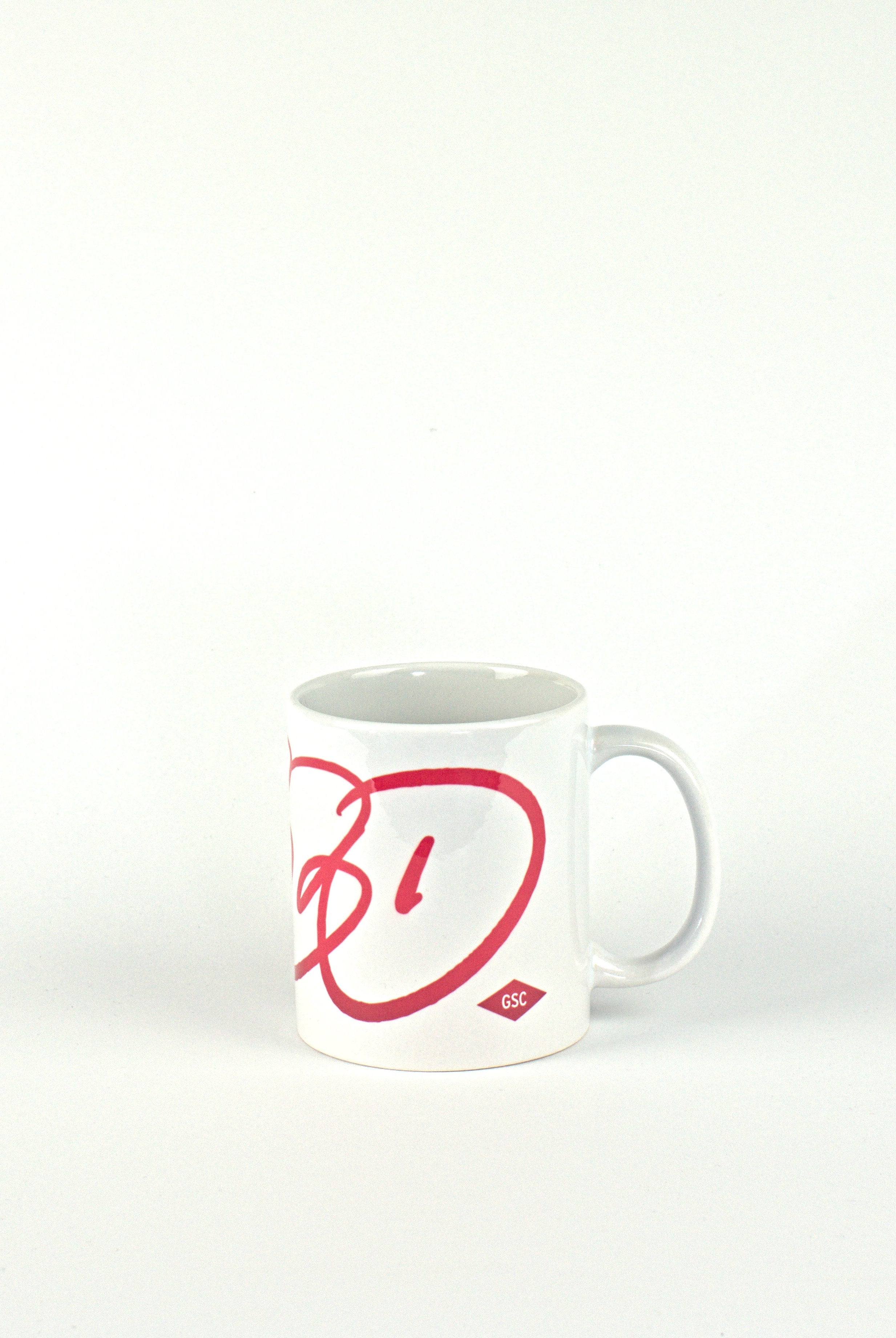 Grind supply co ?dub logo’ 10 oz ceramic coffe mug white white ceramic mug