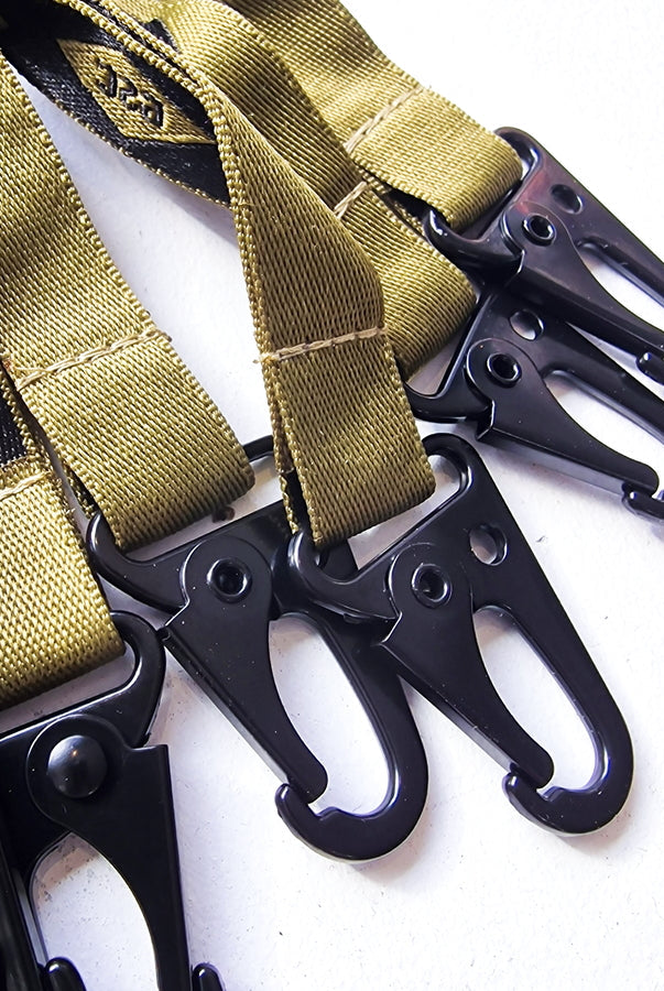 Grind supply co - gangyards - red & white shop made lanyards