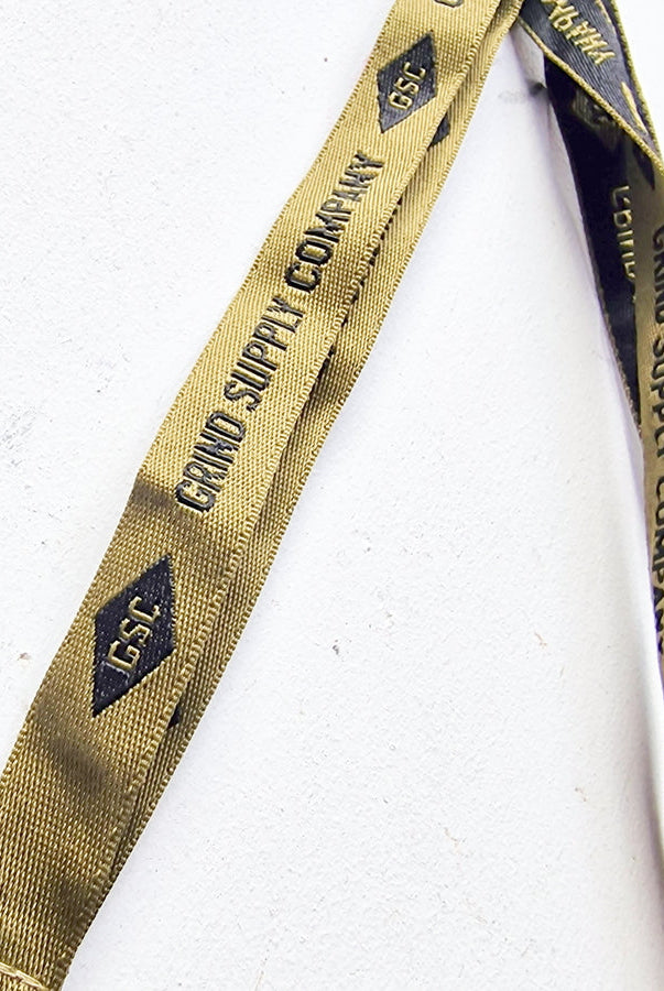 Grind supply co - gangyards - red & white shop made lanyards