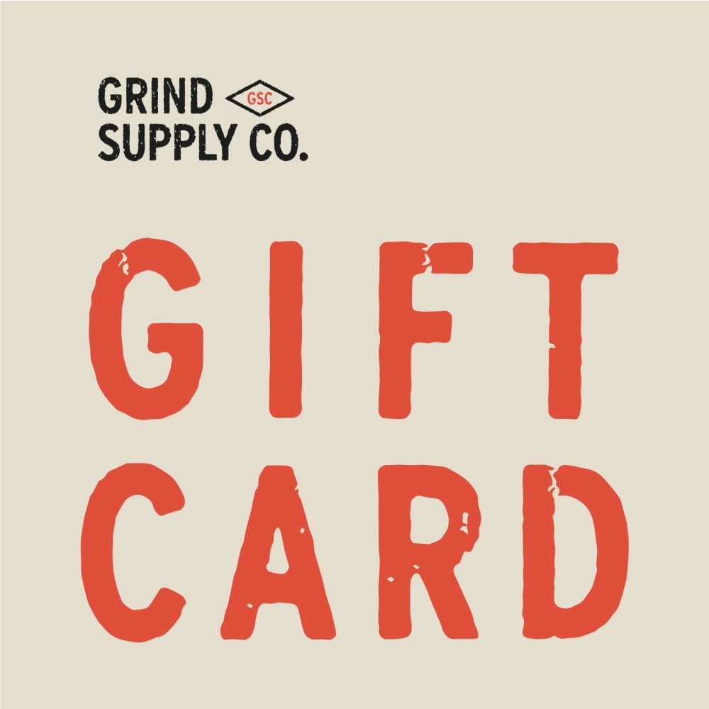 Grind supply co gift cards gift card advertisement
