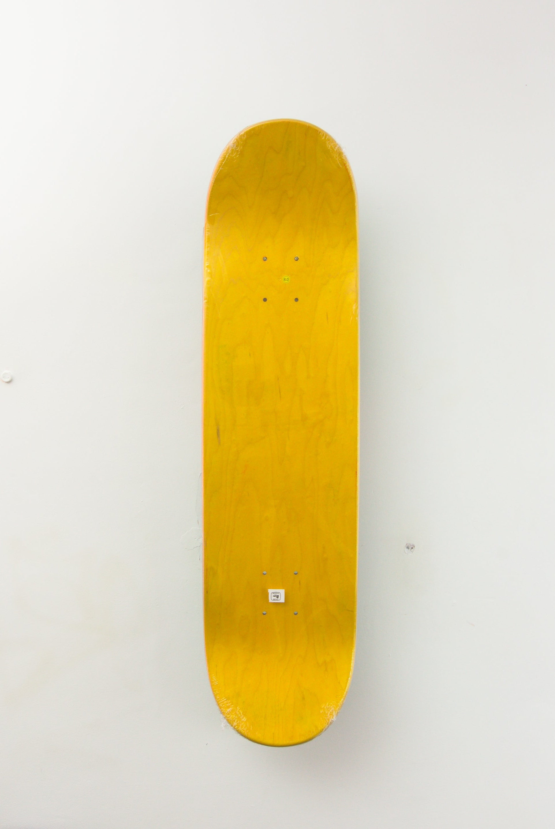 Hopps - ’artist’ mark del negro pro skateboard deck - jen traub artist series - 8.00 - teal blue