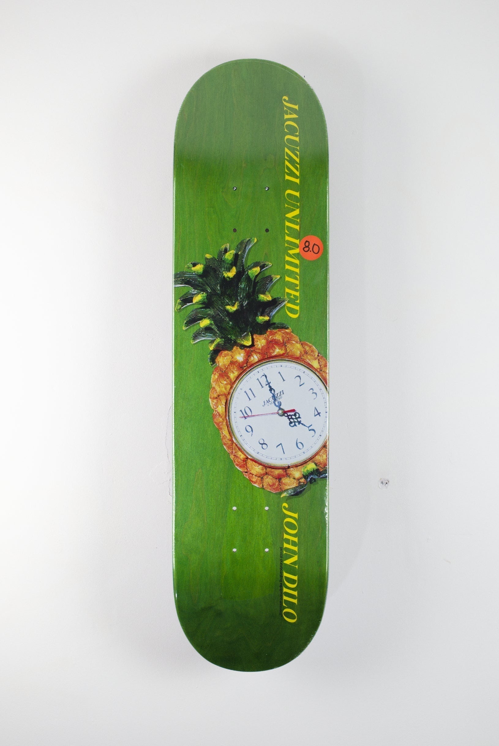 Jacuzzi unlimited - ’secret formula’ john dilo pro skateboard deck - 8.00