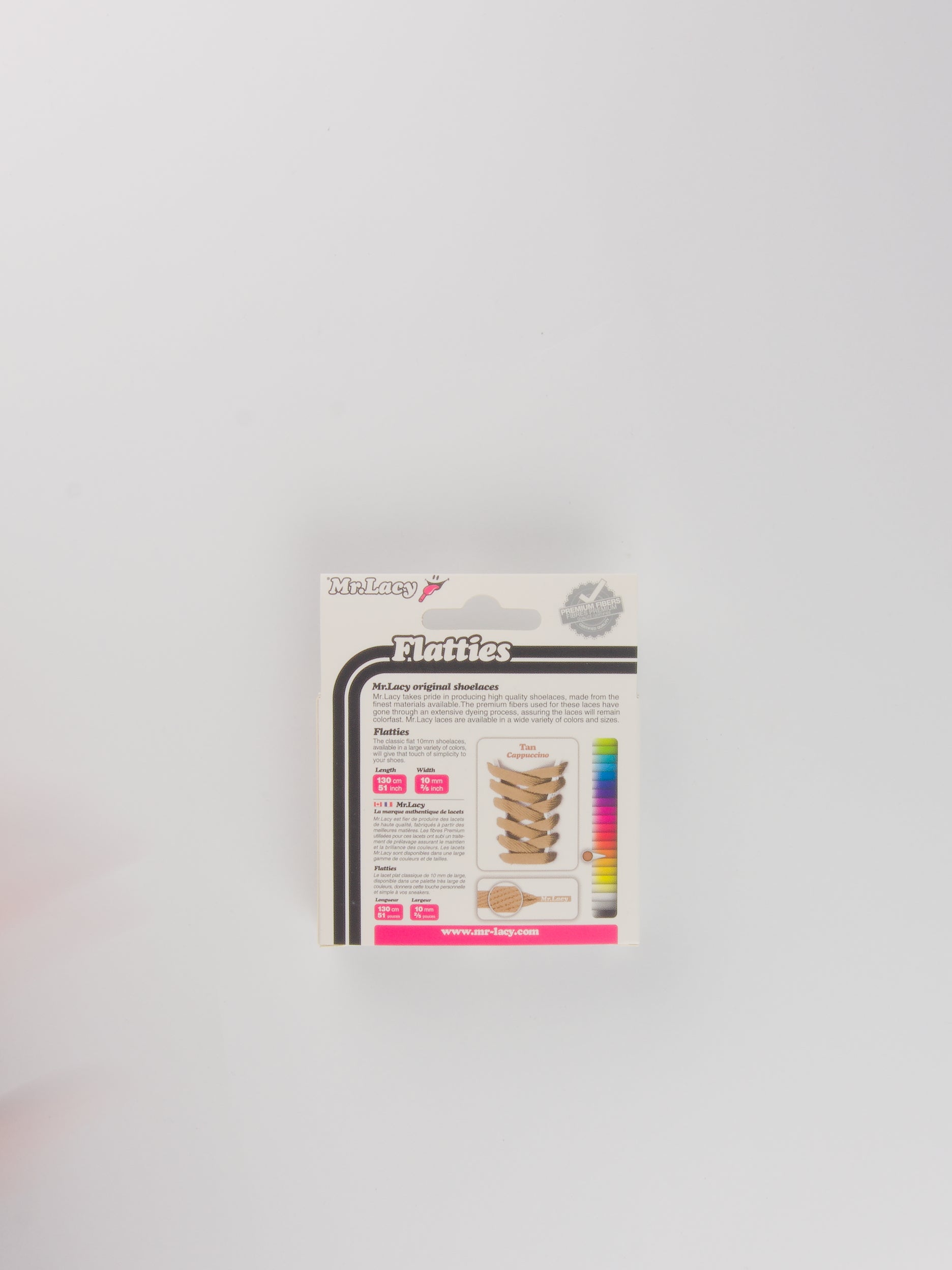Mr lacy - flatties - tan 130cm