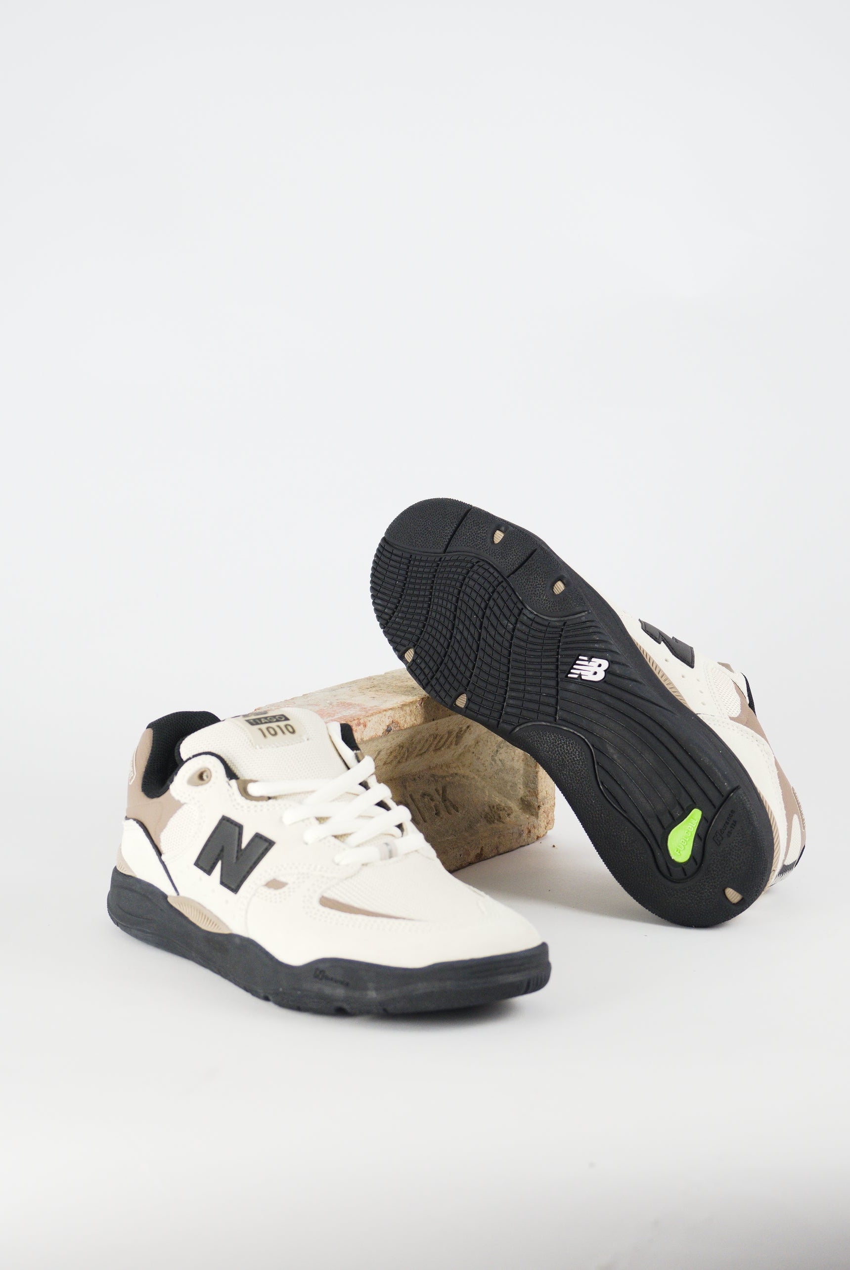 New balance numeric - 1010 tiago lemos linen white / black